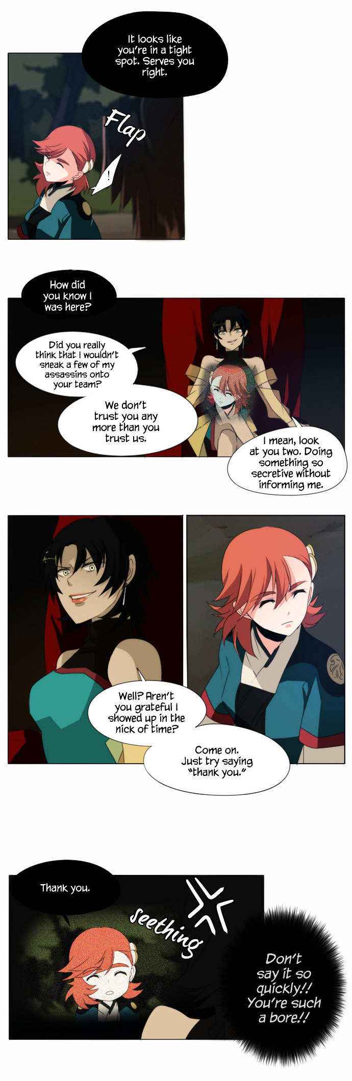 Godly Bells Chapter 53 page 4 - Chapter 53 : Library (5)