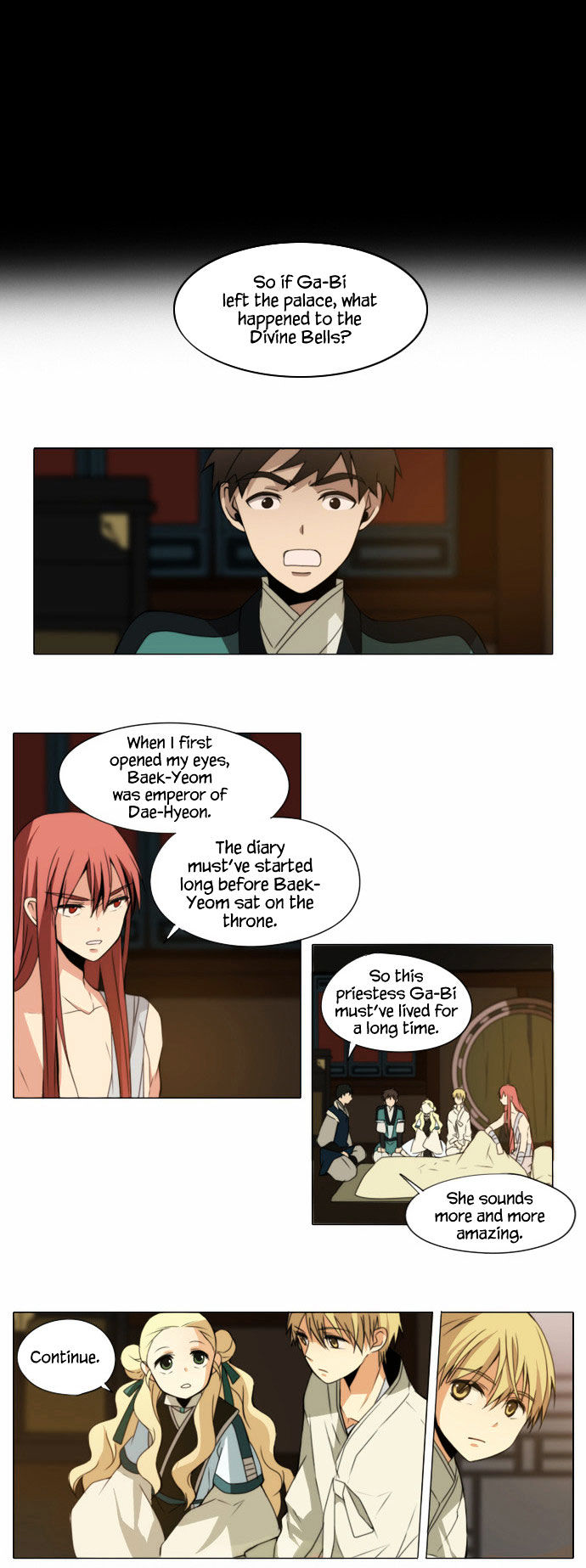 Godly Bells Chapter 56 page 6 - Chapter 56 : Diary