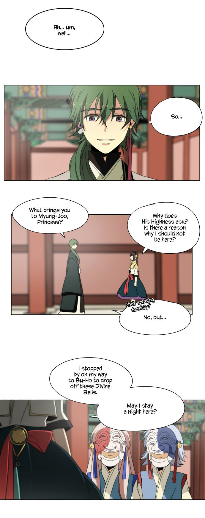 Godly Bells Chapter 60 page 13 - Chapter 60 : Infiltration (1)