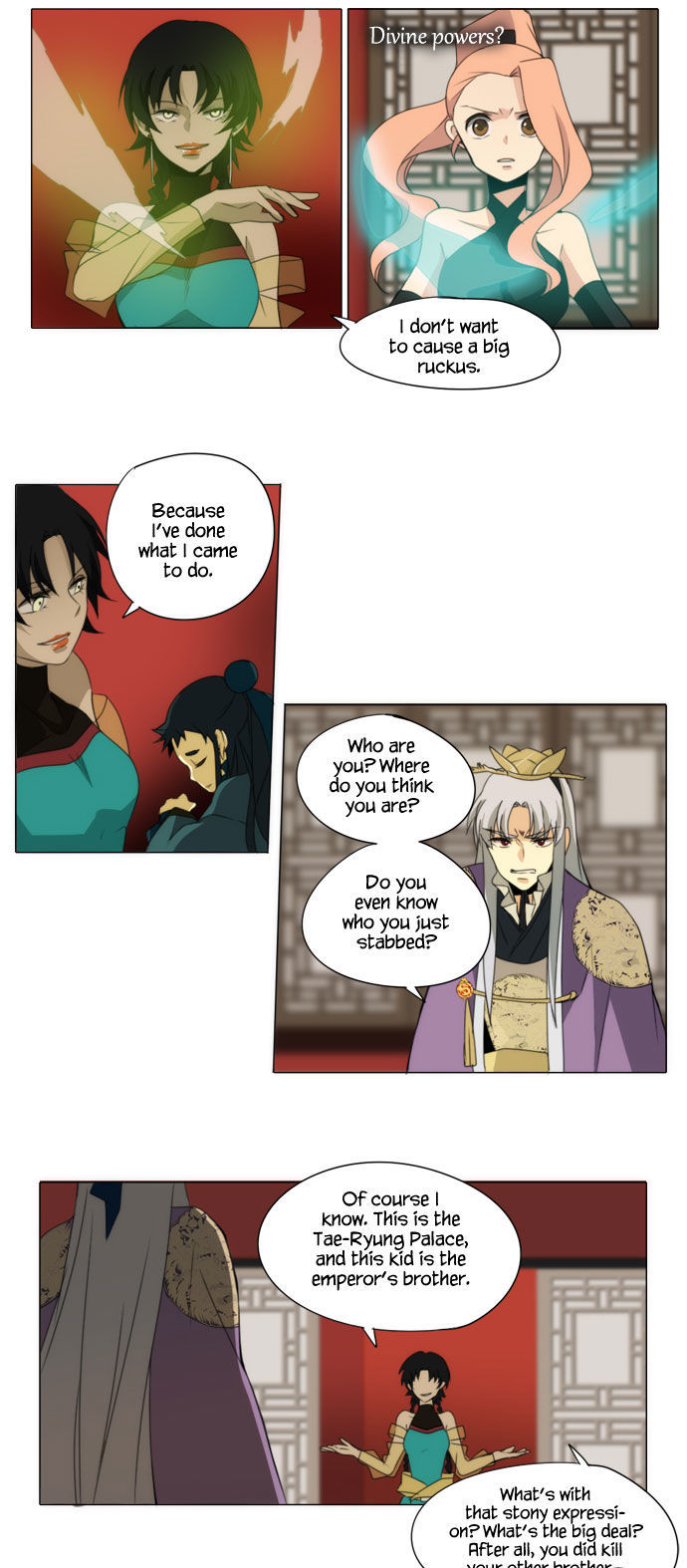 Godly Bells Chapter 60 page 4 - Chapter 60 : Infiltration (1)