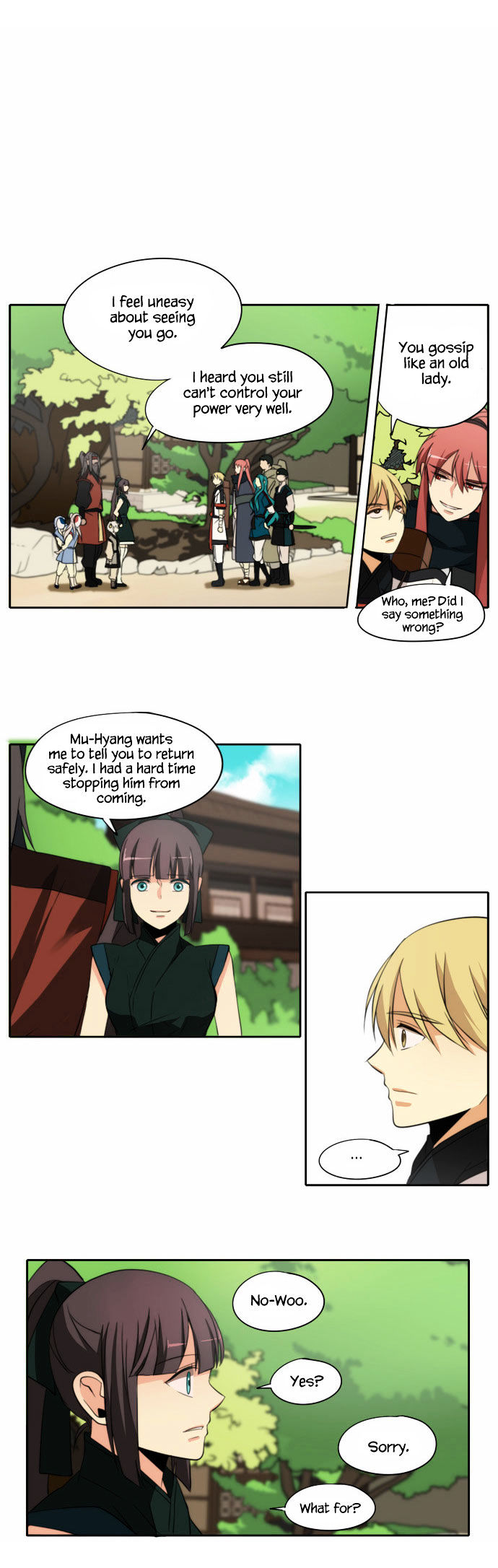 Godly Bells Chapter 96 page 19 - Chapter 96 : Start
