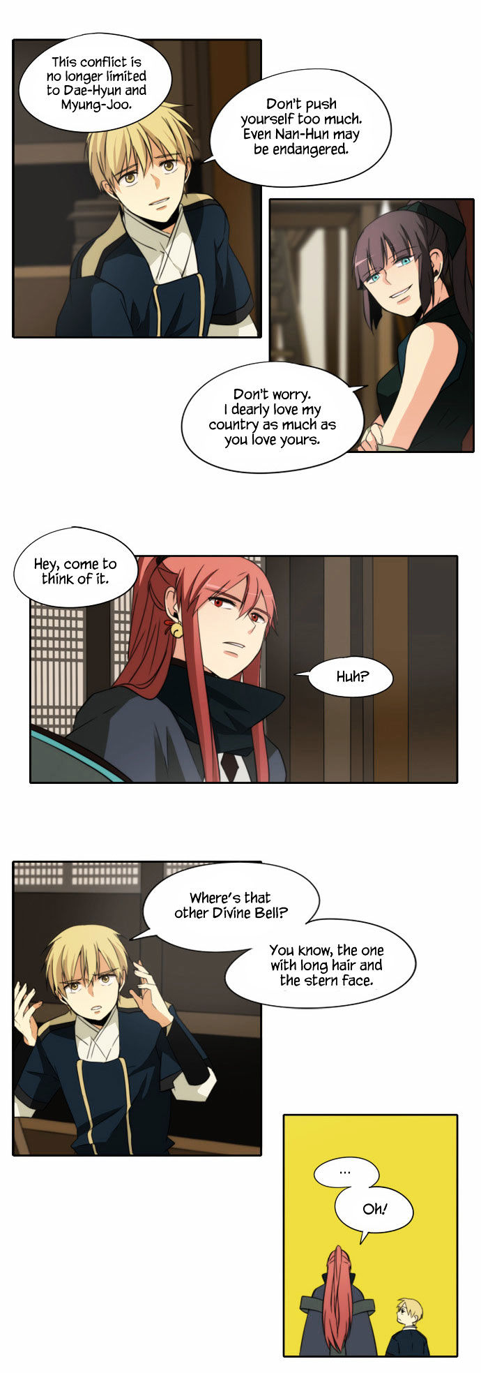 Godly Bells Chapter 96 page 4 - Chapter 96 : Start