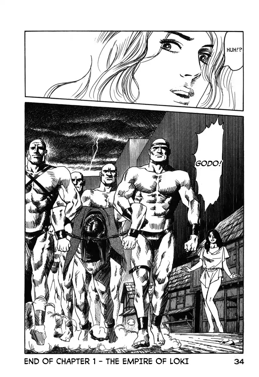 Godo (Noboru Miyama) Chapter 1 page 36 - Chapter 1: The Empire of Loki (1)
