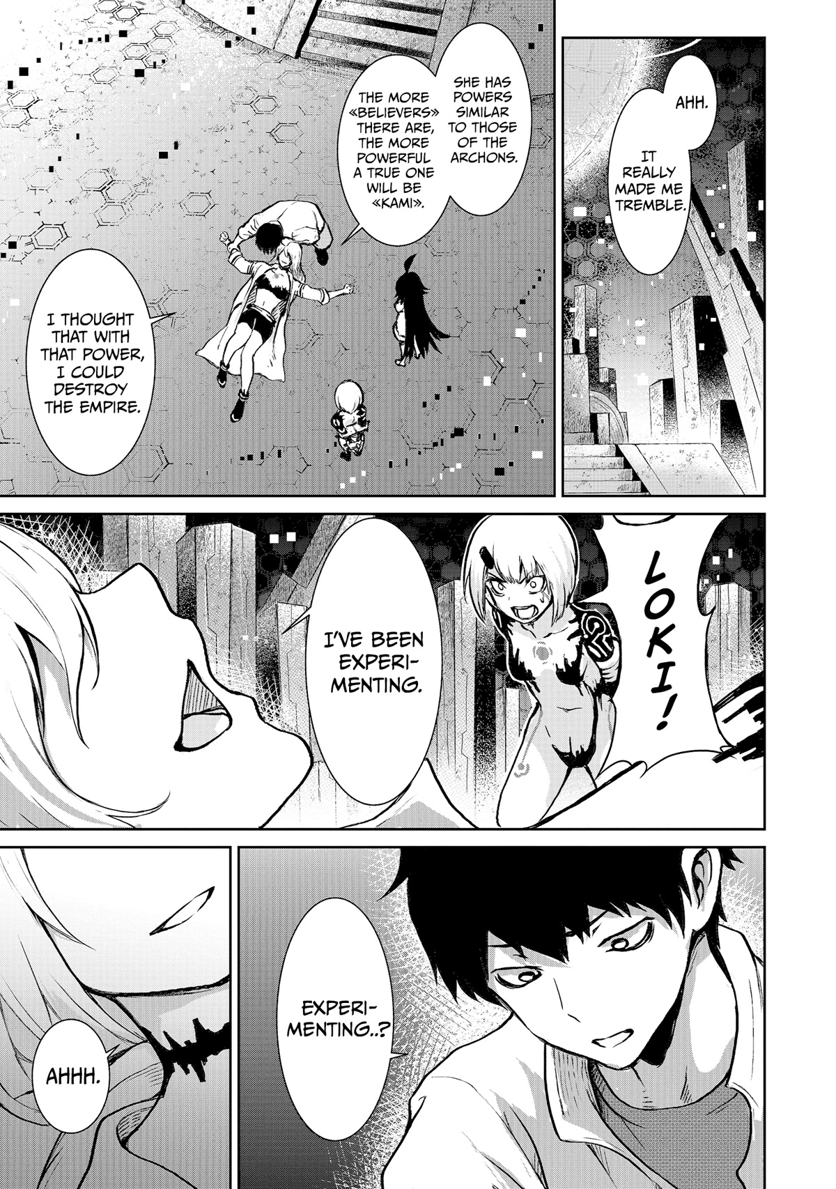 God's Activity in a World Without Gods Chapter 10 page 15 - Chapter 10: The story of the destruction of a country in another world