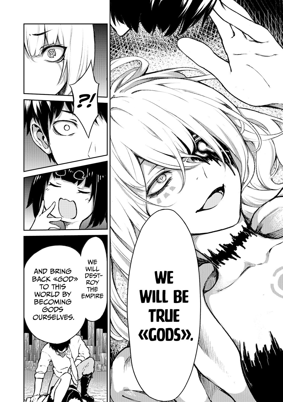God's Activity in a World Without Gods Chapter 10 page 18 - Chapter 10: The story of the destruction of a country in another world