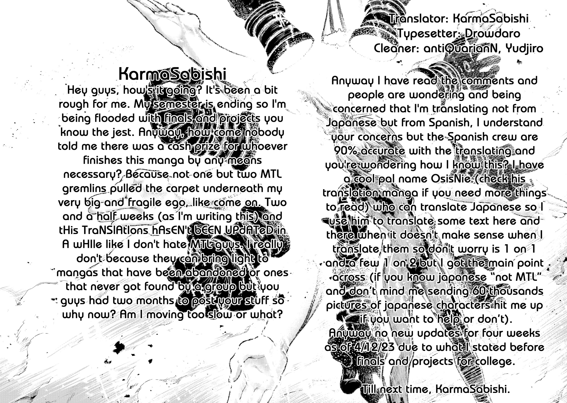 God's Activity in a World Without Gods Chapter 10 page 28 - Chapter 10: The story of the destruction of a country in another world