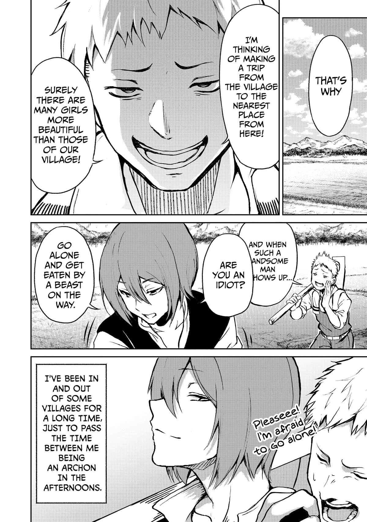 God's Activity in a World Without Gods Chapter 10 page 8 - Chapter 10: The story of the destruction of a country in another world