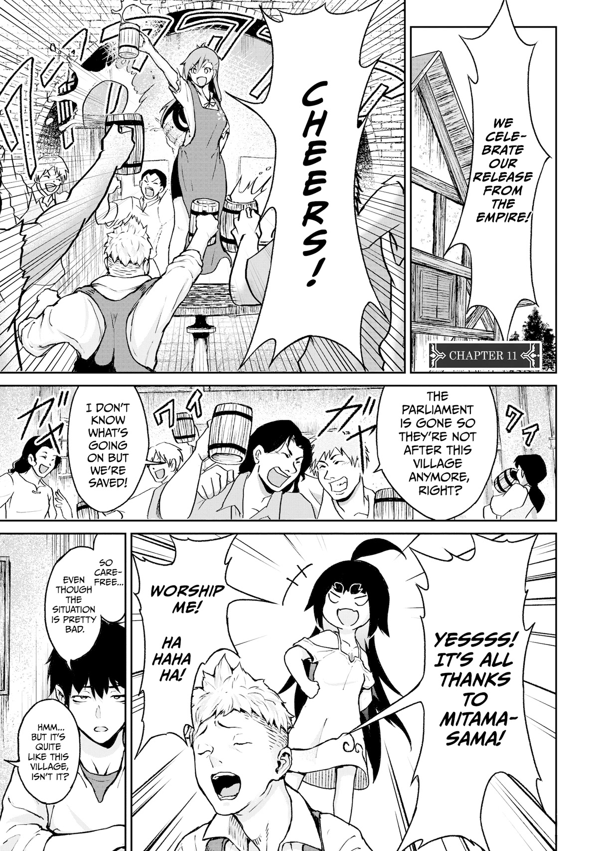 God's Activity in a World Without Gods Chapter 11 page 1 - Chapter 11: The story of the increasing amount of Gods even though it's not another world