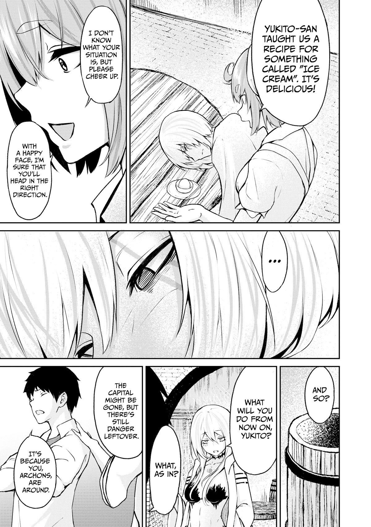 God's Activity in a World Without Gods Chapter 11 page 5 - Chapter 11: The story of the increasing amount of Gods even though it's not another world