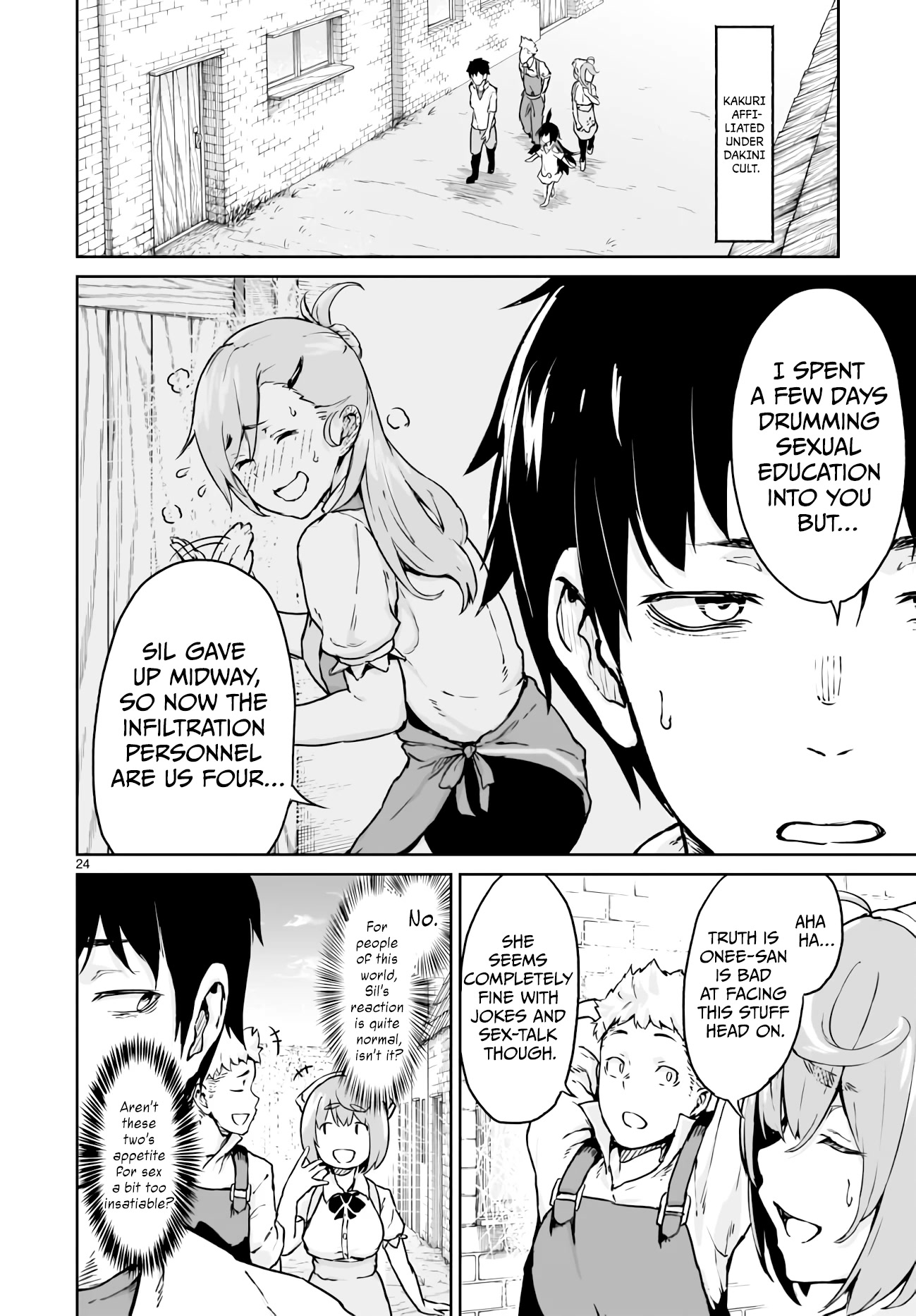 God's Activity in a World Without Gods Chapter 12 page 25 - Chapter 12: The story of doing a cult M&A