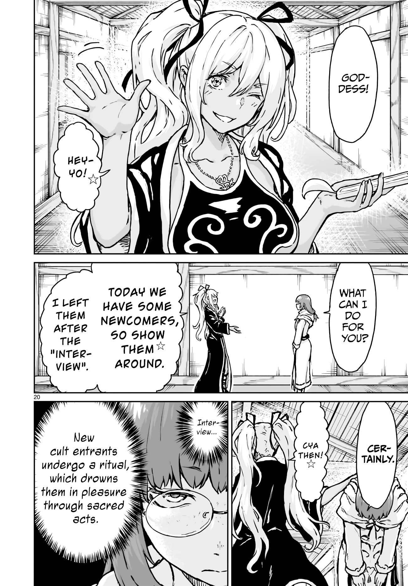 God's Activity in a World Without Gods Chapter 13 page 20 - Chapter 13: The story of sex education at a strange cult