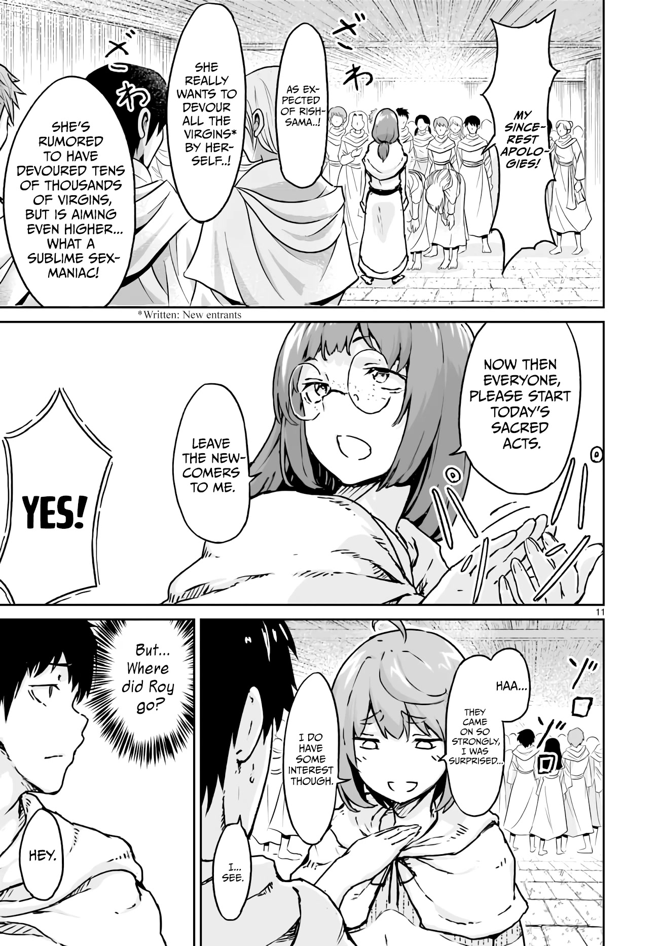 God's Activity in a World Without Gods Chapter 14 page 10 - Chapter 14: The story of even a strange cult having factional strife