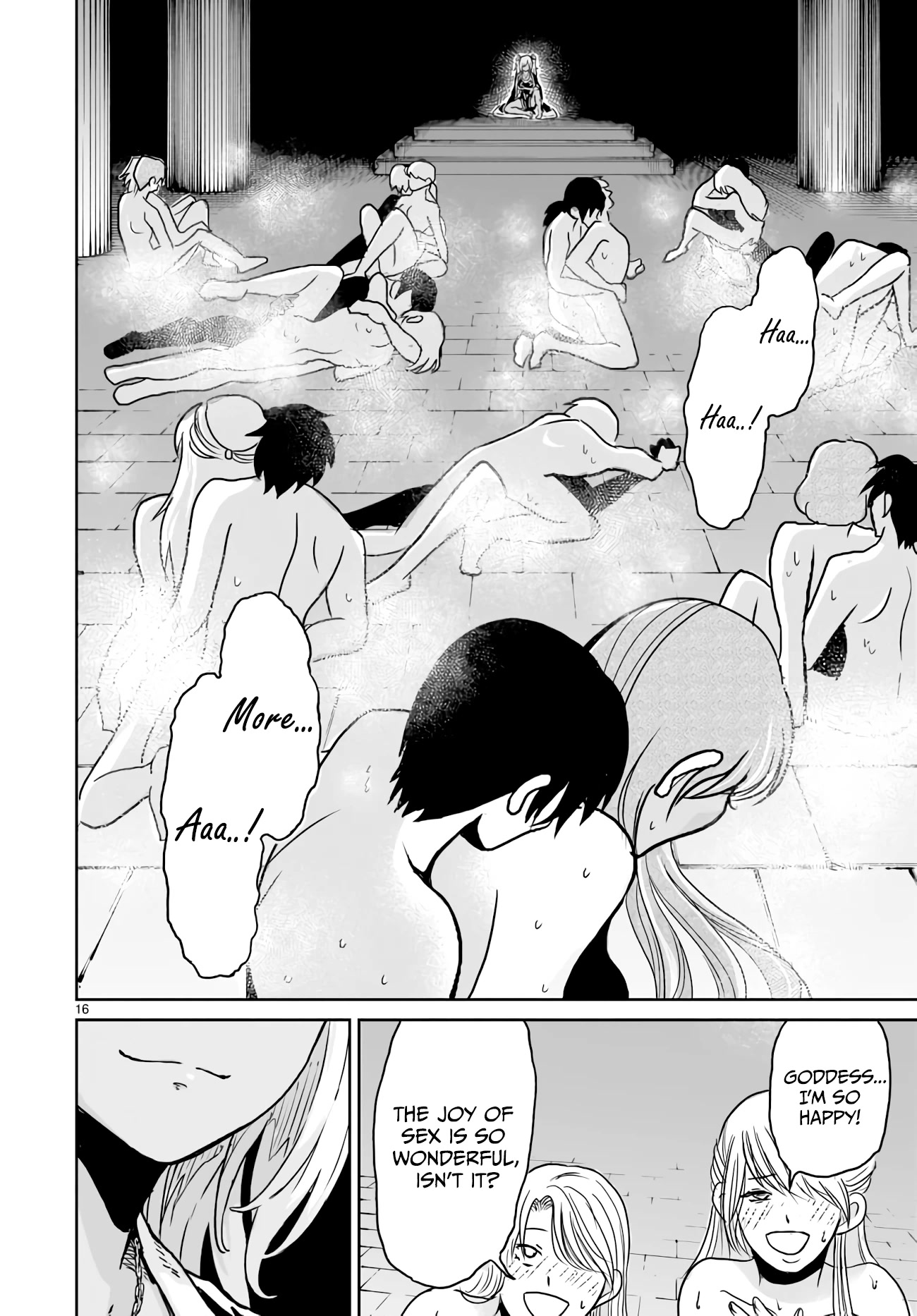 God's Activity in a World Without Gods Chapter 14 page 15 - Chapter 14: The story of even a strange cult having factional strife