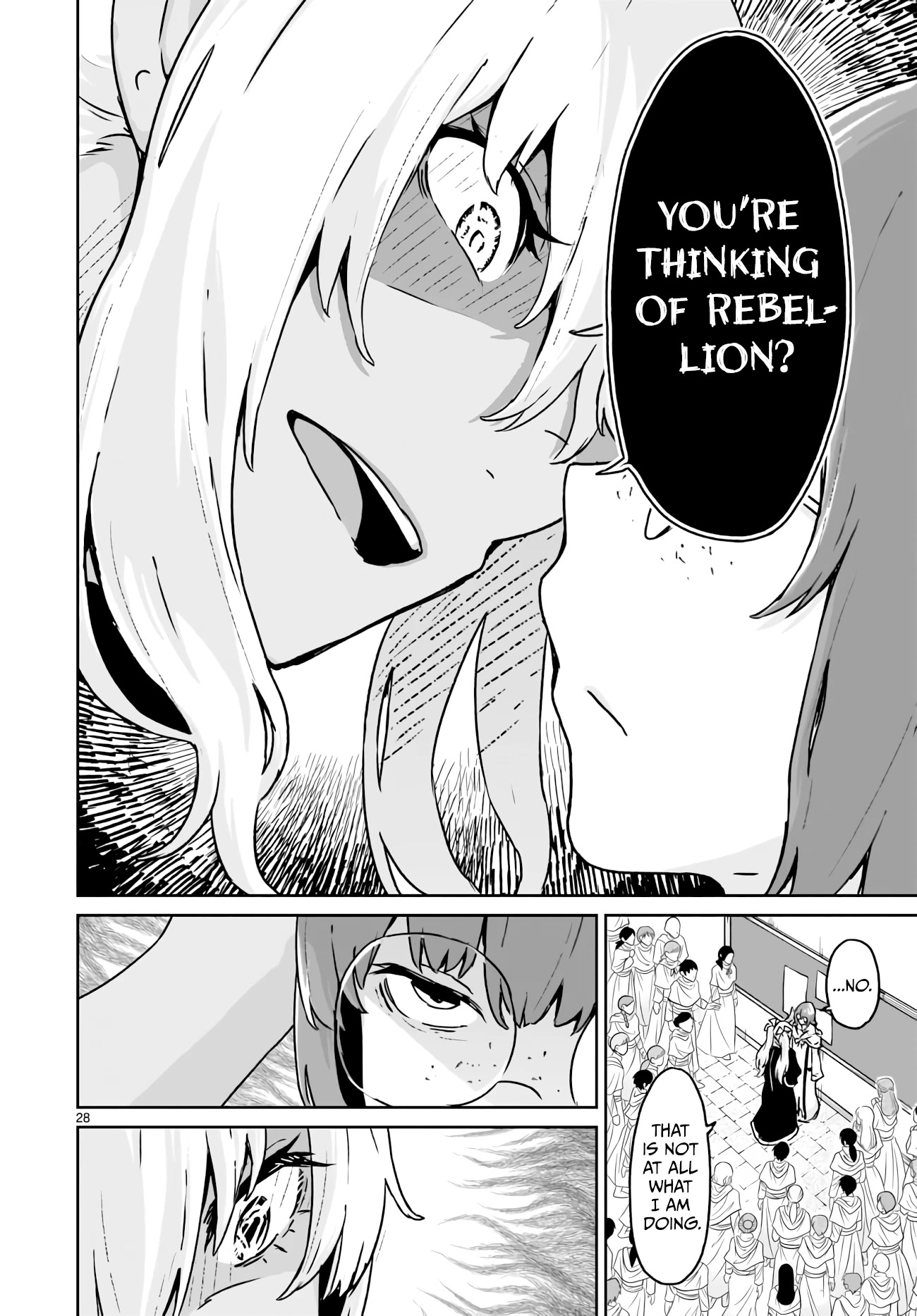God's Activity in a World Without Gods Chapter 14 page 27 - Chapter 14: The story of even a strange cult having factional strife