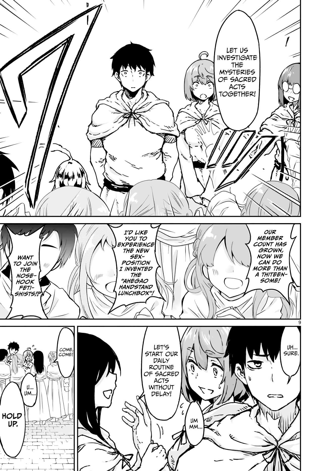 God's Activity in a World Without Gods Chapter 14 page 8 - Chapter 14: The story of even a strange cult having factional strife