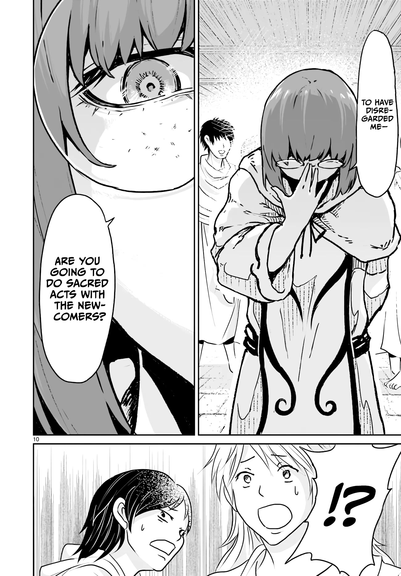 God's Activity in a World Without Gods Chapter 14 page 9 - Chapter 14: The story of even a strange cult having factional strife