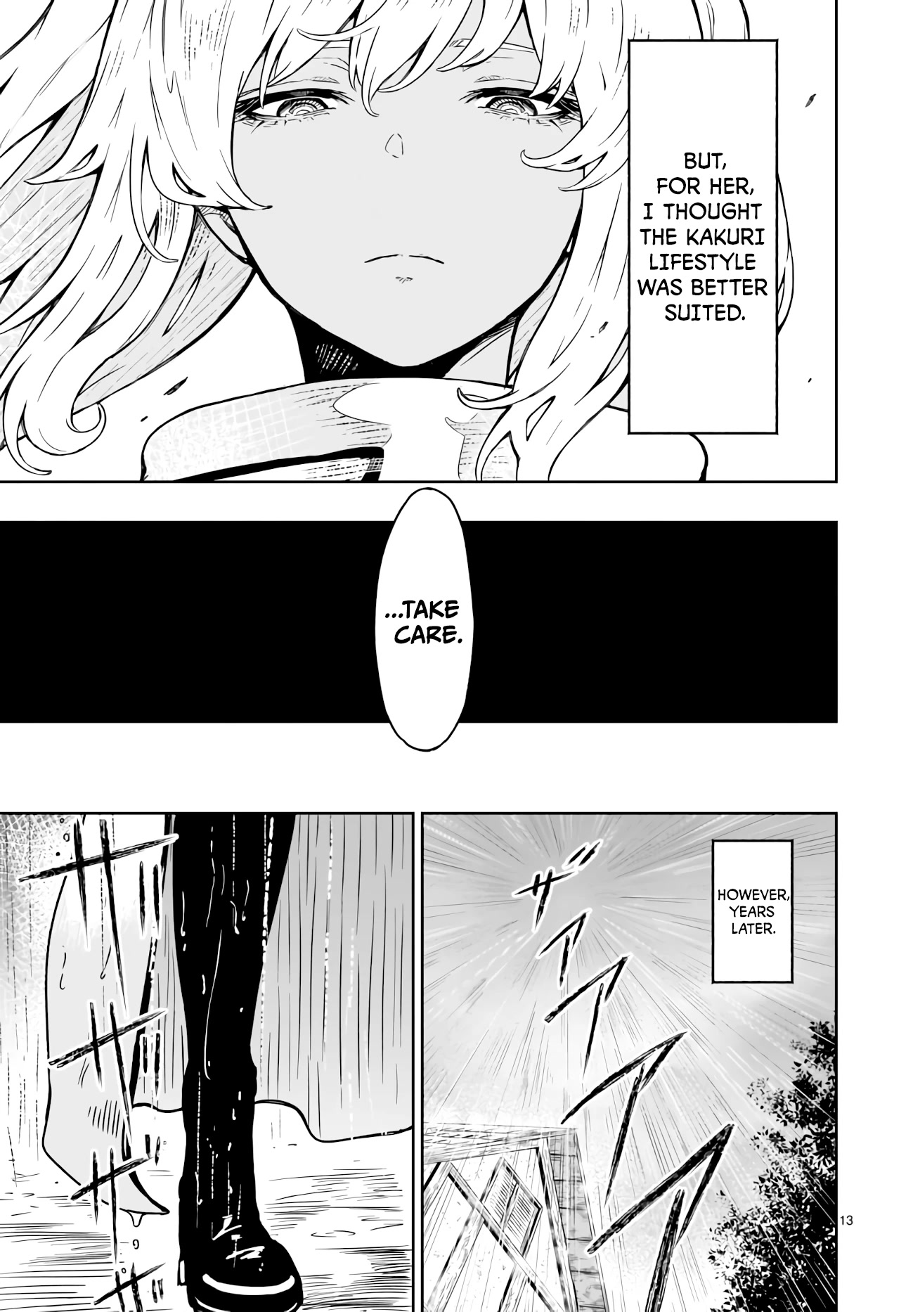 God's Activity in a World Without Gods Chapter 15 page 13 - Chapter 15: The story of the strange cult's founder having a past as well