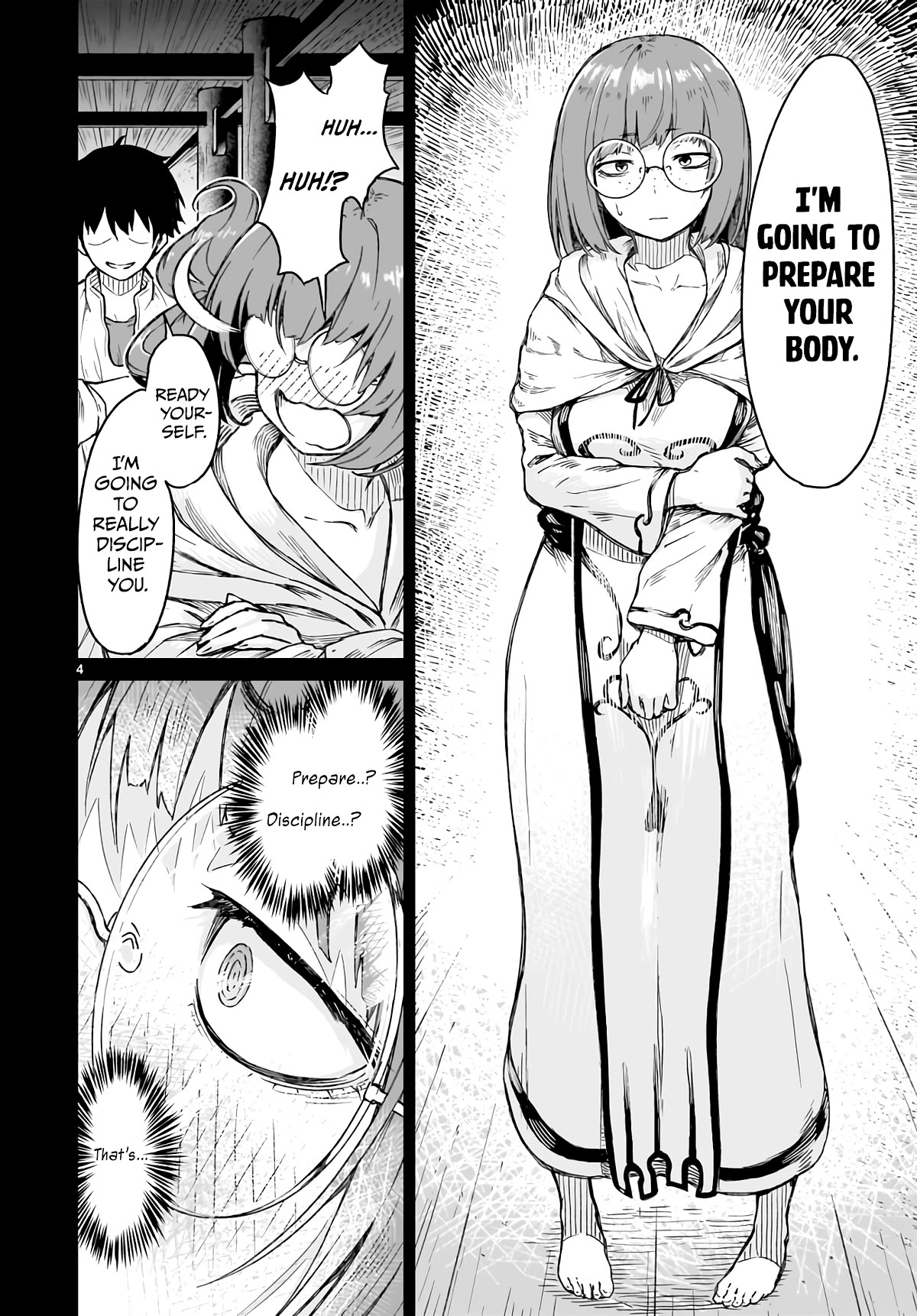 God's Activity in a World Without Gods Chapter 16 page 4 - Chapter 16: The story of comparing the nature of cult leaders at a strange cult