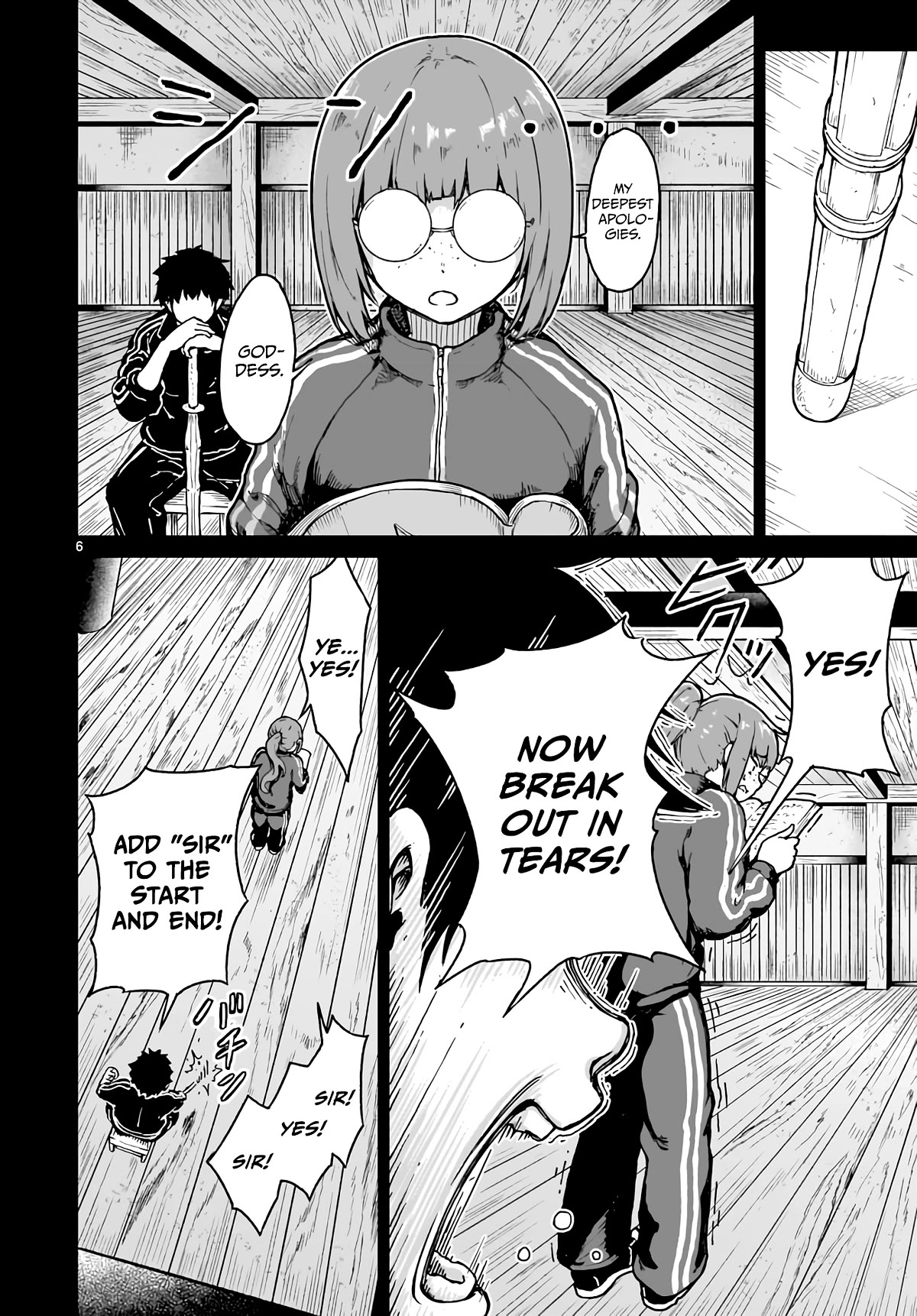 God's Activity in a World Without Gods Chapter 16 page 6 - Chapter 16: The story of comparing the nature of cult leaders at a strange cult