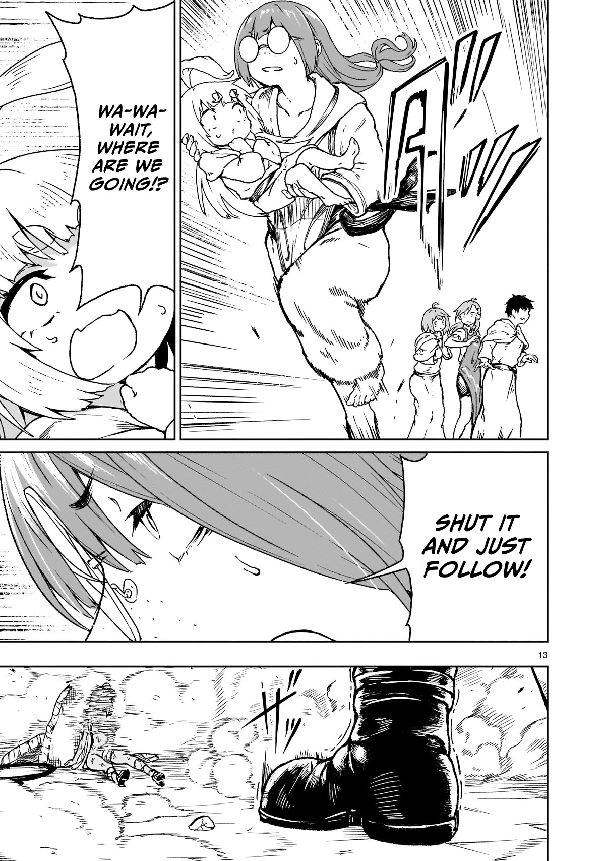 God's Activity in a World Without Gods Chapter 17 page 13 - Chapter 17: The story of it's time to get serious in another world