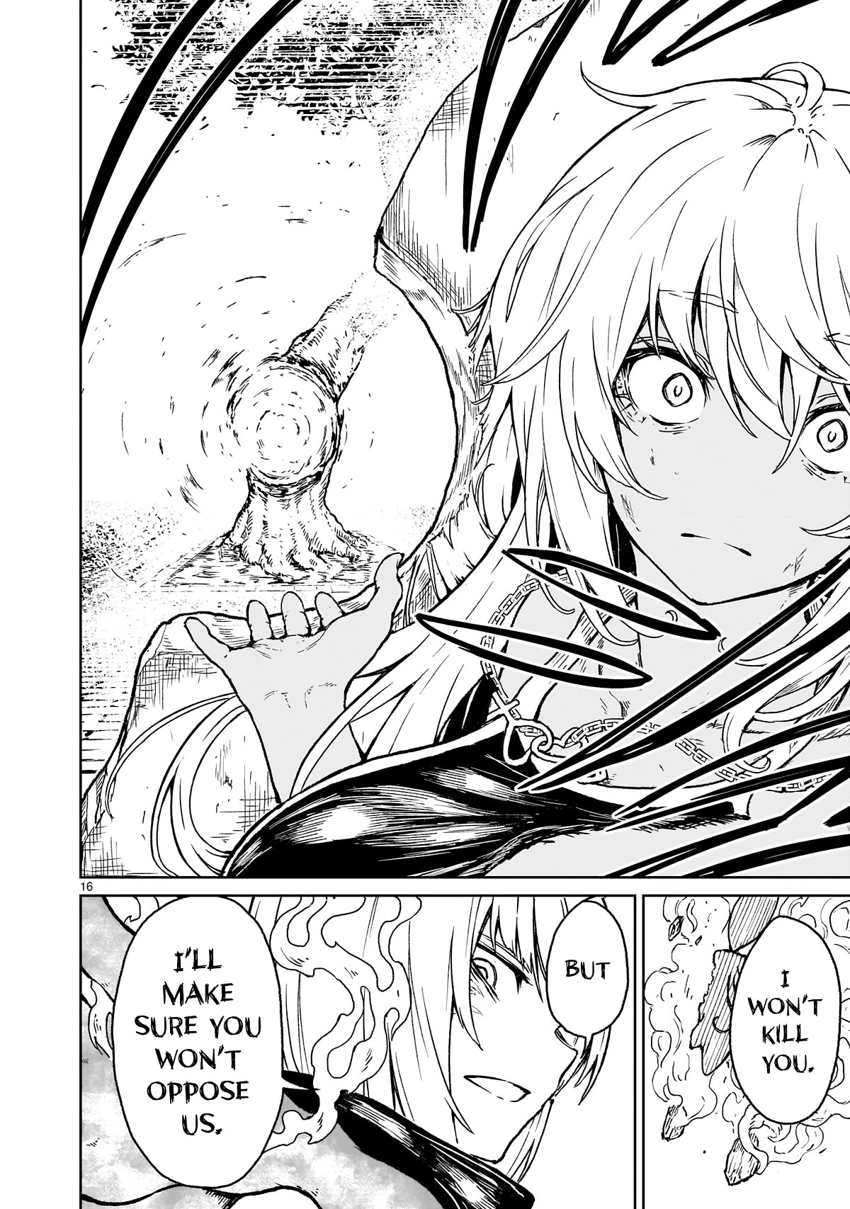 God's Activity in a World Without Gods Chapter 17 page 16 - Chapter 17: The story of it's time to get serious in another world