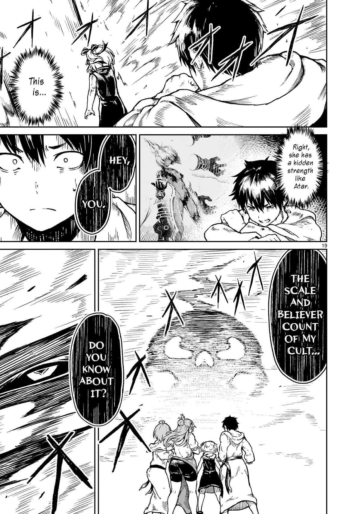 God's Activity in a World Without Gods Chapter 17 page 19 - Chapter 17: The story of it's time to get serious in another world
