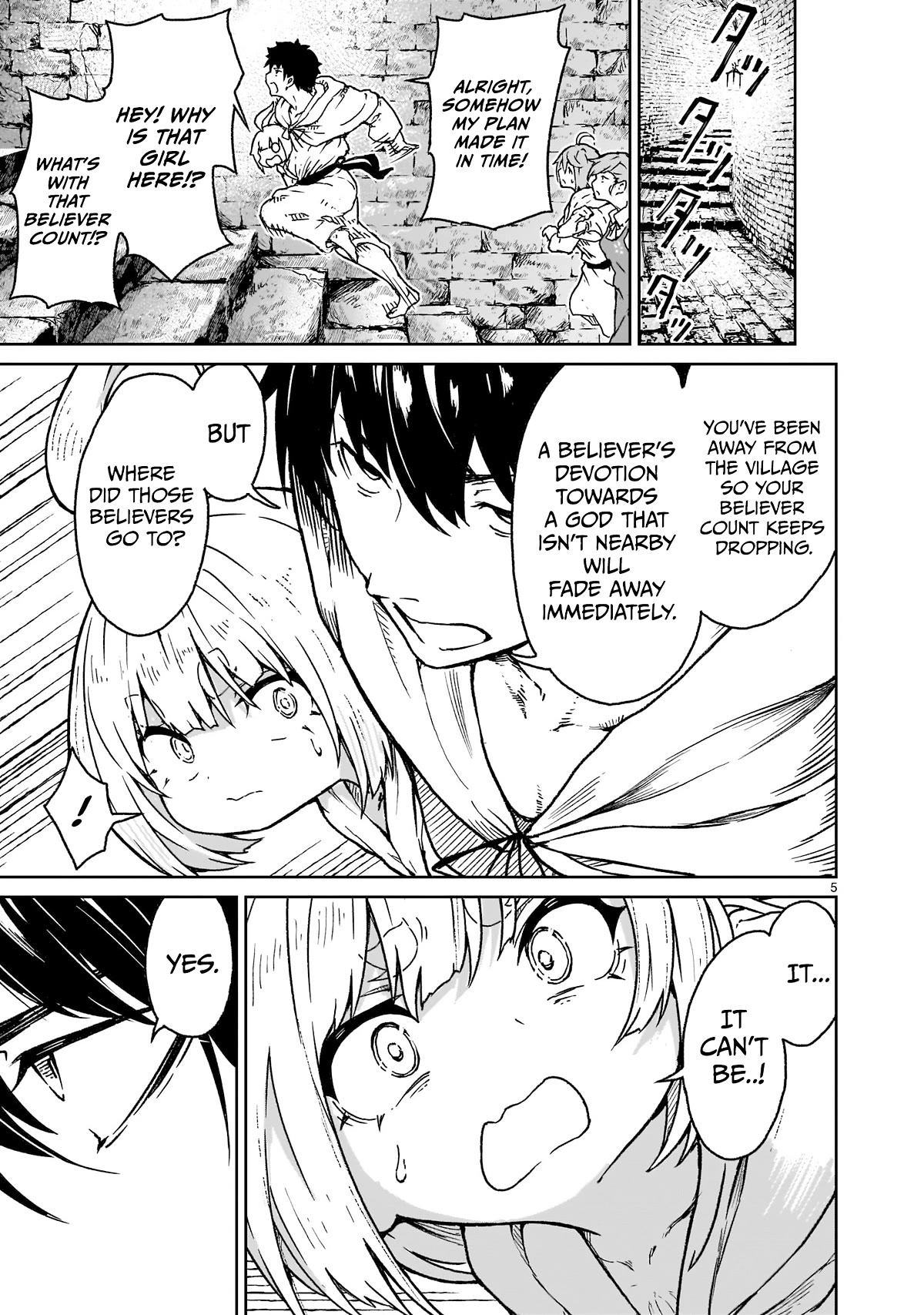 God's Activity in a World Without Gods Chapter 17 page 5 - Chapter 17: The story of it's time to get serious in another world