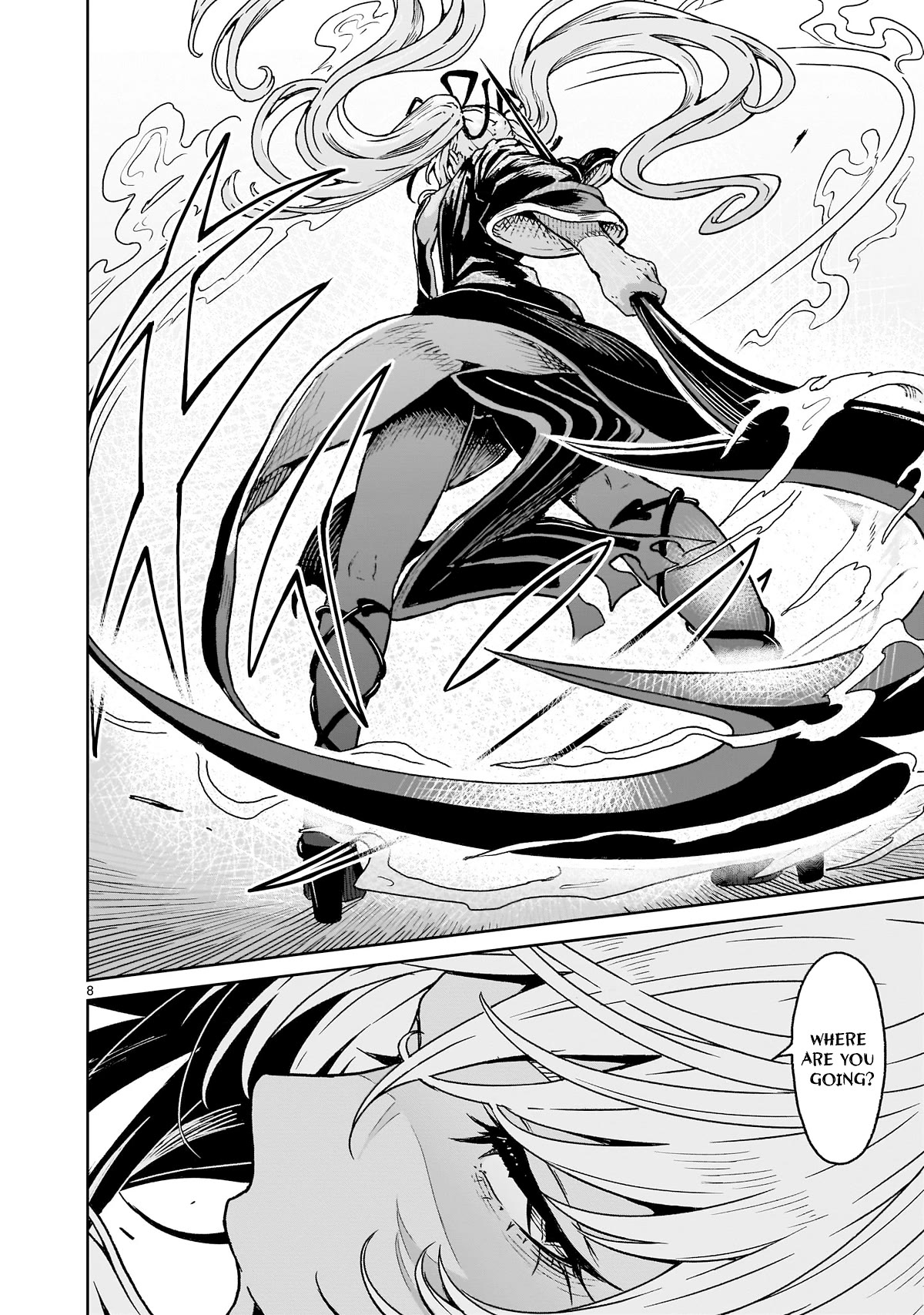 God's Activity in a World Without Gods Chapter 17 page 8 - Chapter 17: The story of it's time to get serious in another world