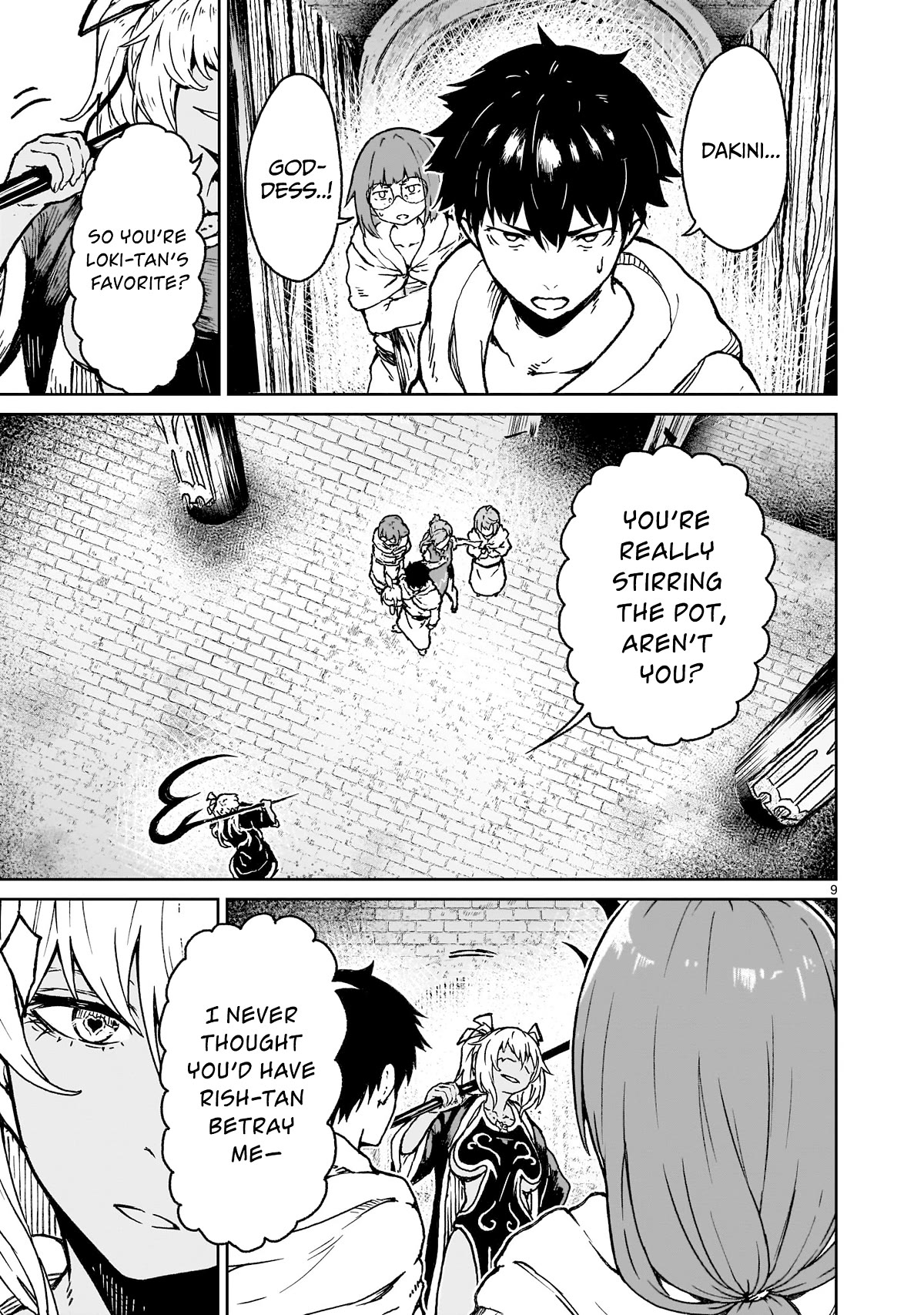 God's Activity in a World Without Gods Chapter 17 page 9 - Chapter 17: The story of it's time to get serious in another world