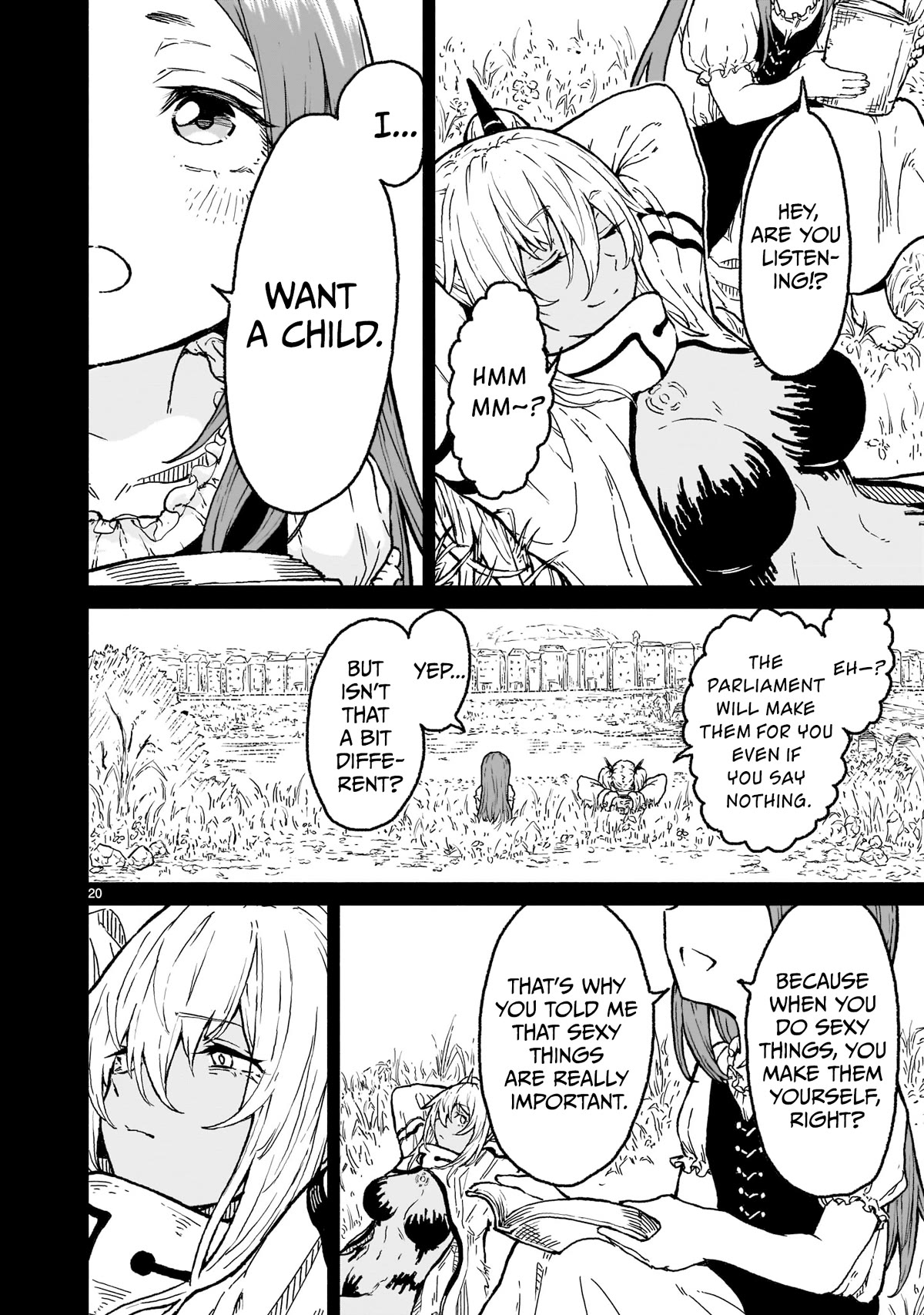 God's Activity in a World Without Gods Chapter 19 page 20 - Chapter 19: The story of begging and grovelling to a strange god