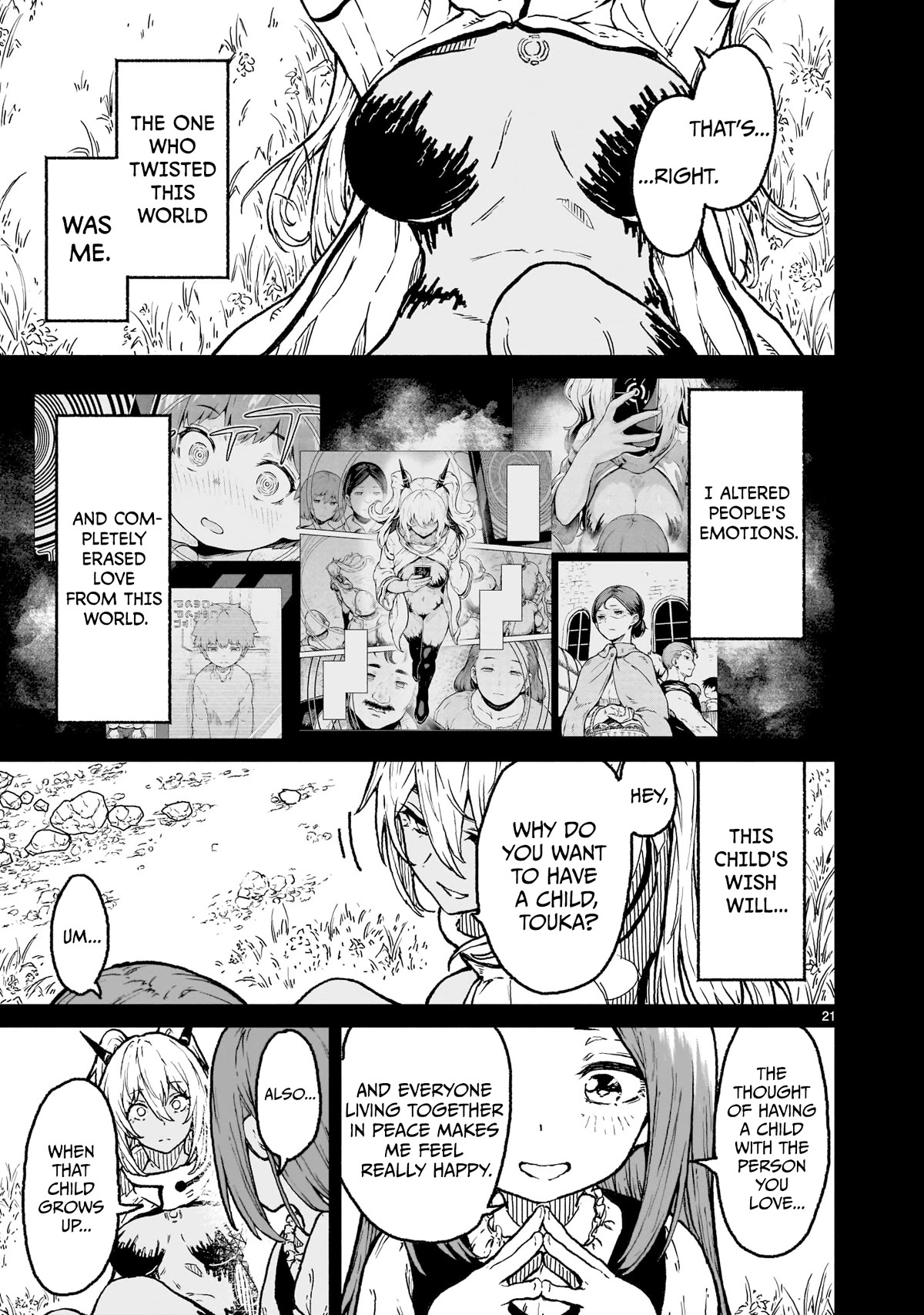 God's Activity in a World Without Gods Chapter 19 page 21 - Chapter 19: The story of begging and grovelling to a strange god