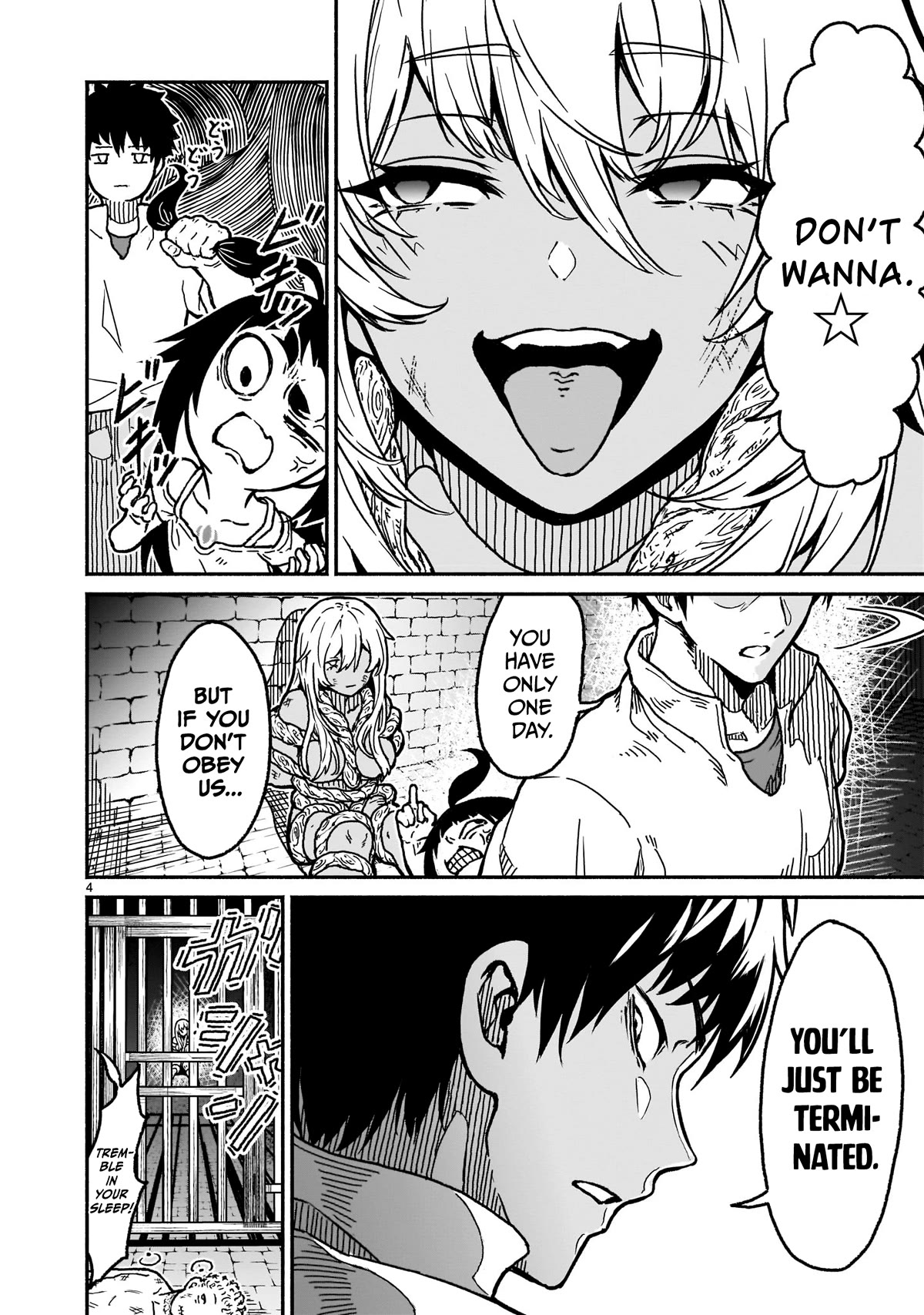 God's Activity in a World Without Gods Chapter 20 page 4 - Chapter 20: The story of exceeding 10000 believers in another world