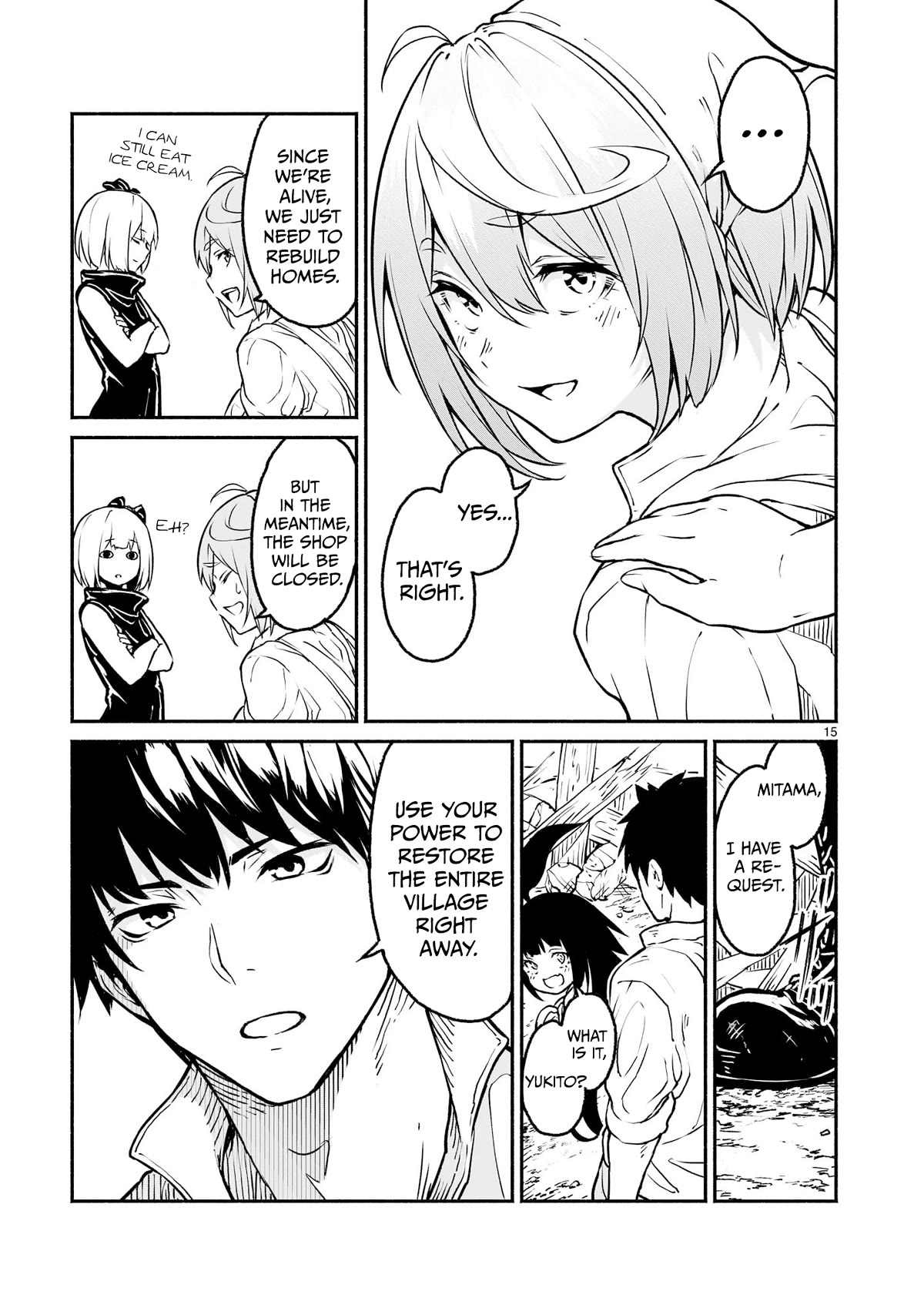 God's Activity in a World Without Gods Chapter 21 page 13 - Chapter 21: The story of asking what charisma means in another world