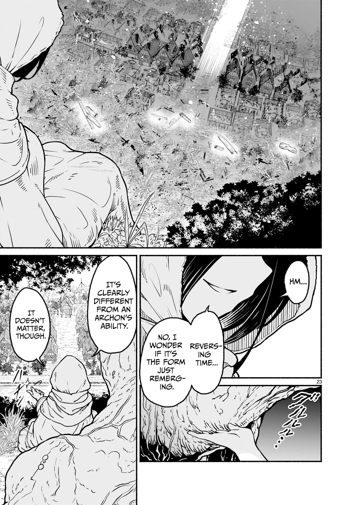 God's Activity in a World Without Gods Chapter 21 page 21 - Chapter 21: The story of asking what charisma means in another world