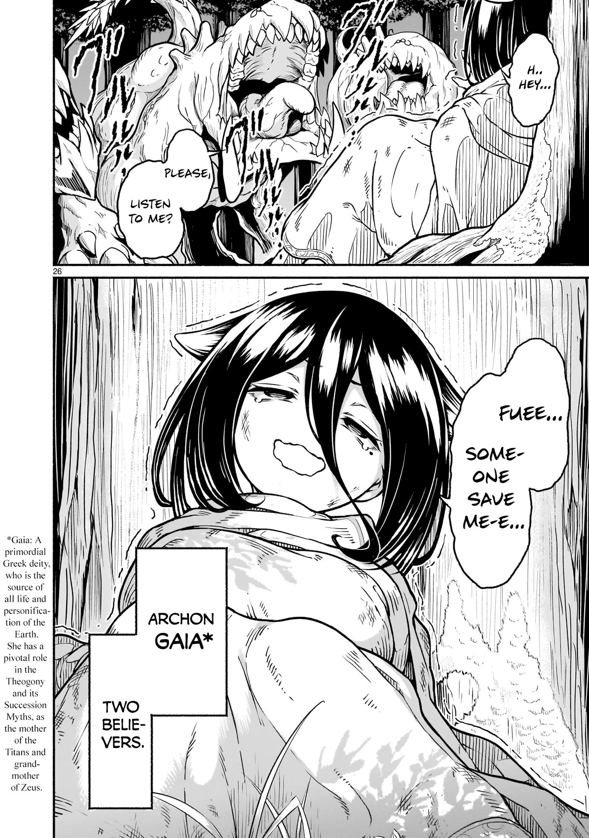 God's Activity in a World Without Gods Chapter 21 page 24 - Chapter 21: The story of asking what charisma means in another world