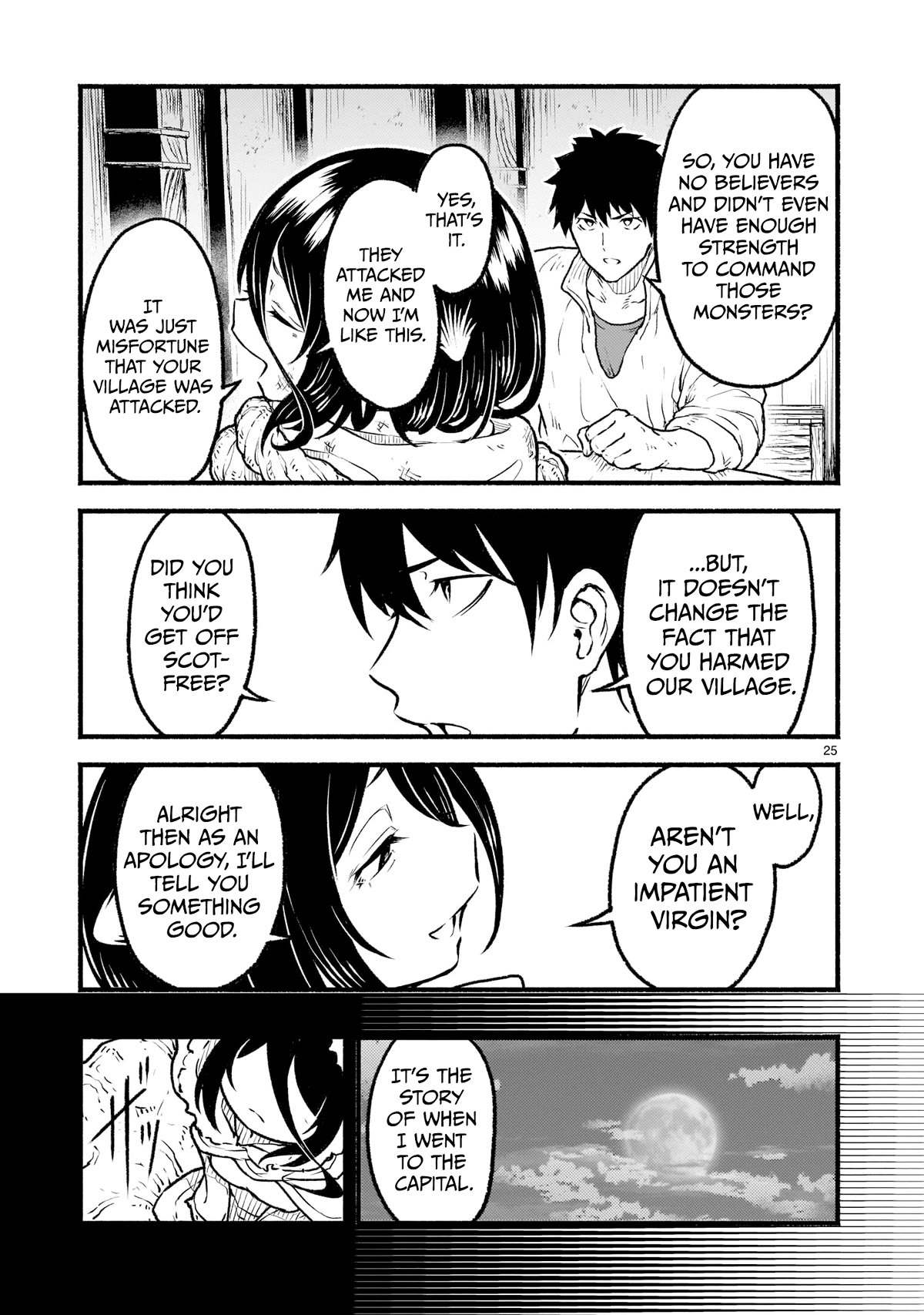 God's Activity in a World Without Gods Chapter 22 page 23 - Chapter 22: The story of an incompetent God's survival strategy in another world