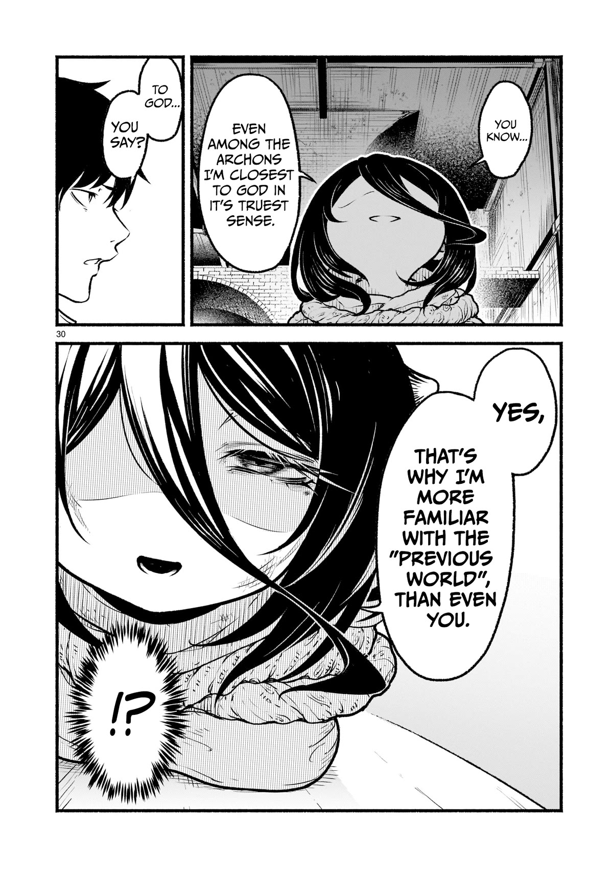 God's Activity in a World Without Gods Chapter 22 page 27 - Chapter 22: The story of an incompetent God's survival strategy in another world