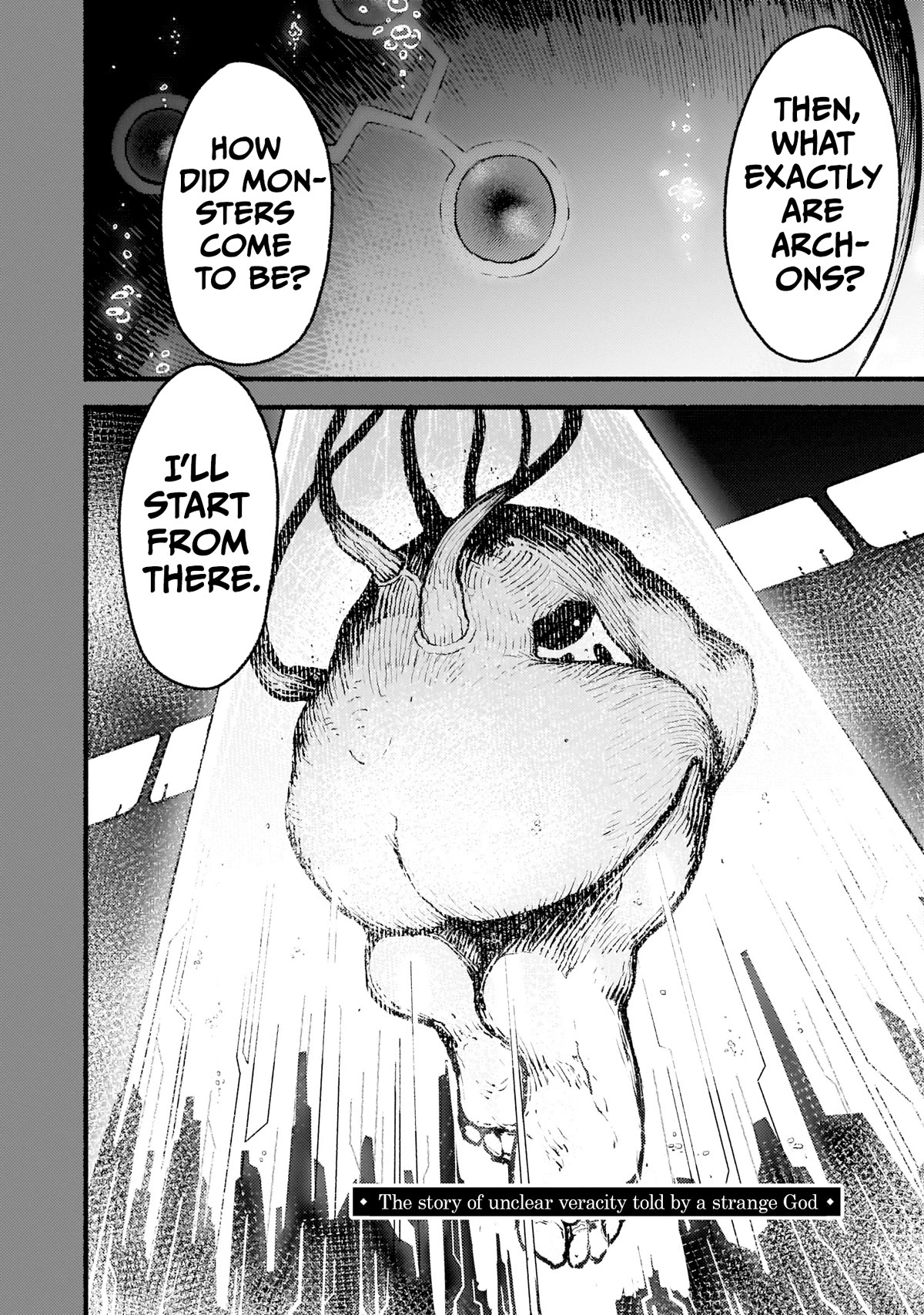 God's Activity in a World Without Gods Chapter 23 page 4 - Chapter 23: The story of unclear veracity told by a strange God