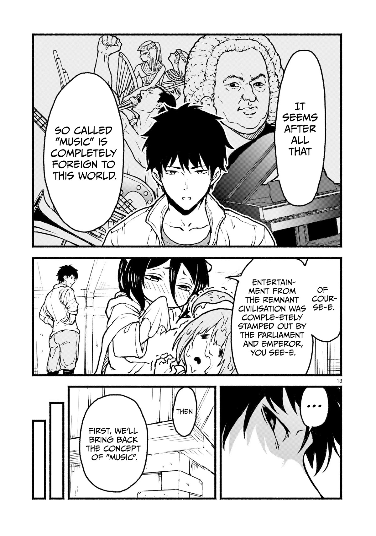 God's Activity in a World Without Gods Chapter 25 page 11 - Chapter 25: The story of listening to my singing in another world