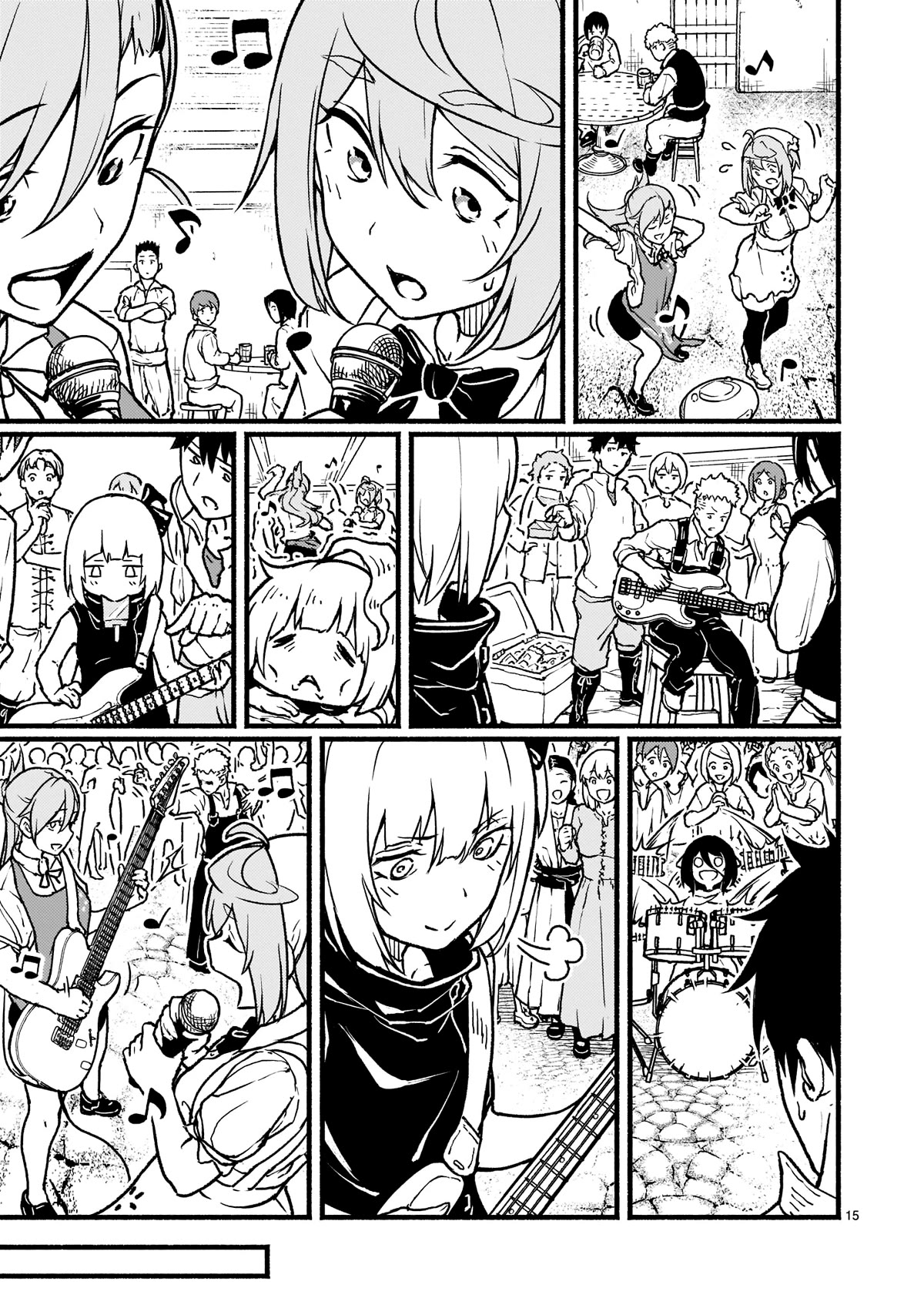 God's Activity in a World Without Gods Chapter 25 page 13 - Chapter 25: The story of listening to my singing in another world