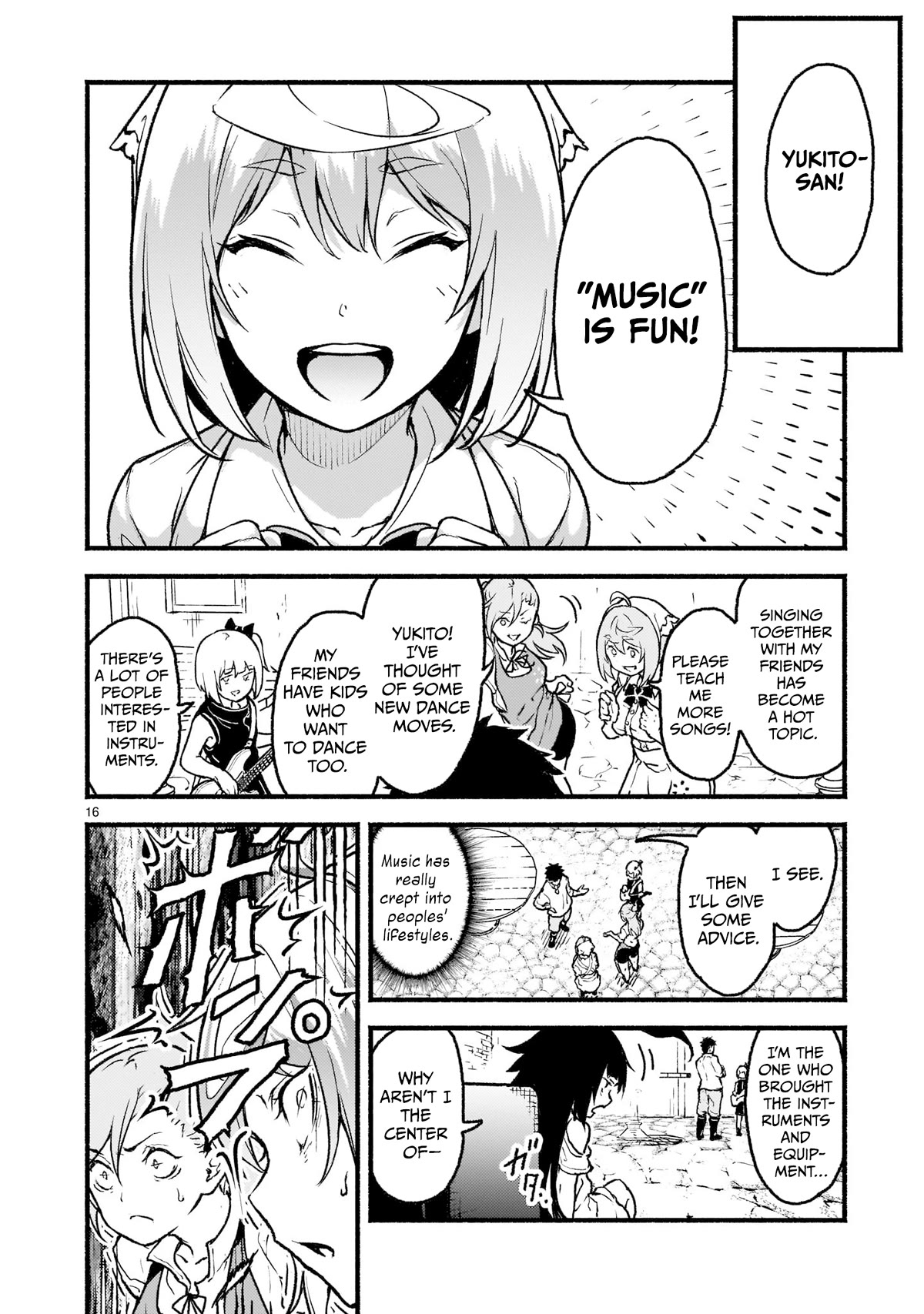 God's Activity in a World Without Gods Chapter 25 page 14 - Chapter 25: The story of listening to my singing in another world
