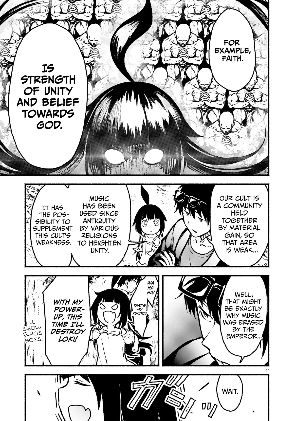 God's Activity in a World Without Gods Chapter 25 page 24 - Chapter 25: The story of listening to my singing in another world