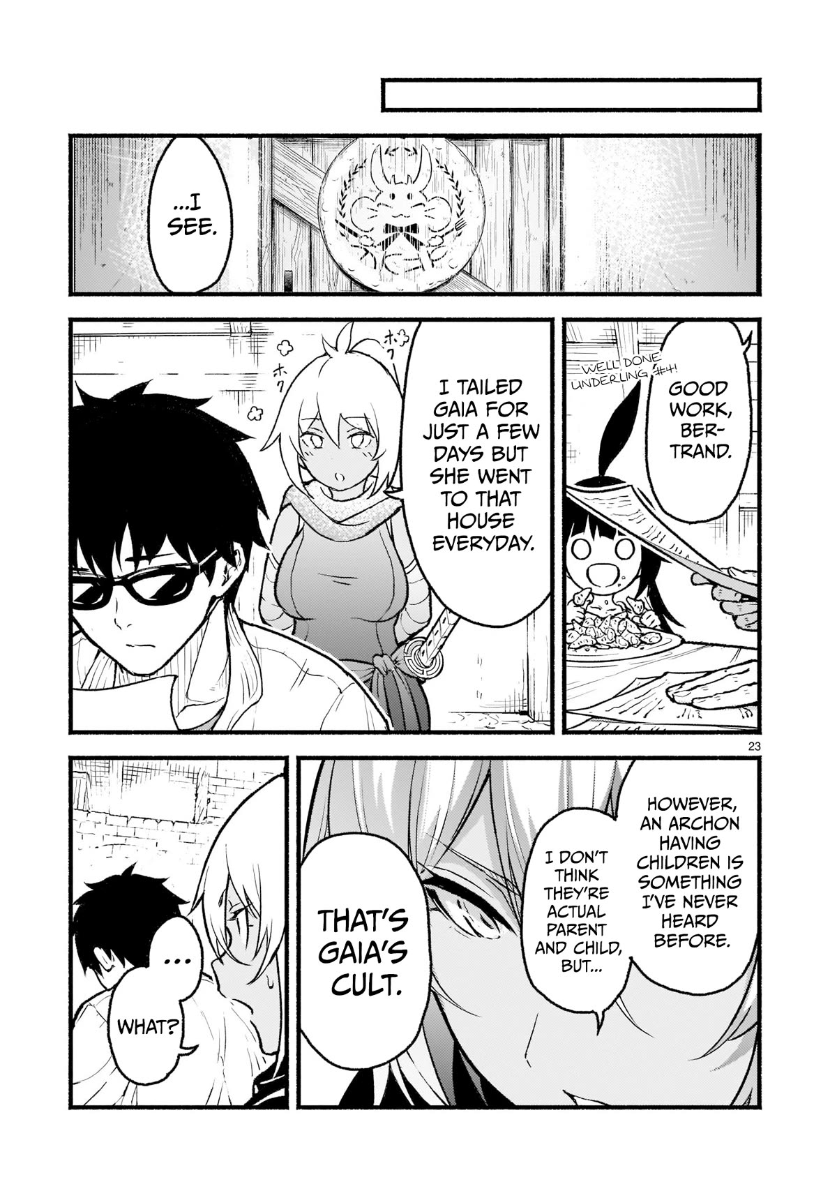 God's Activity in a World Without Gods Chapter 26 page 22 - Chapter 26: The story of family and Pagan cult