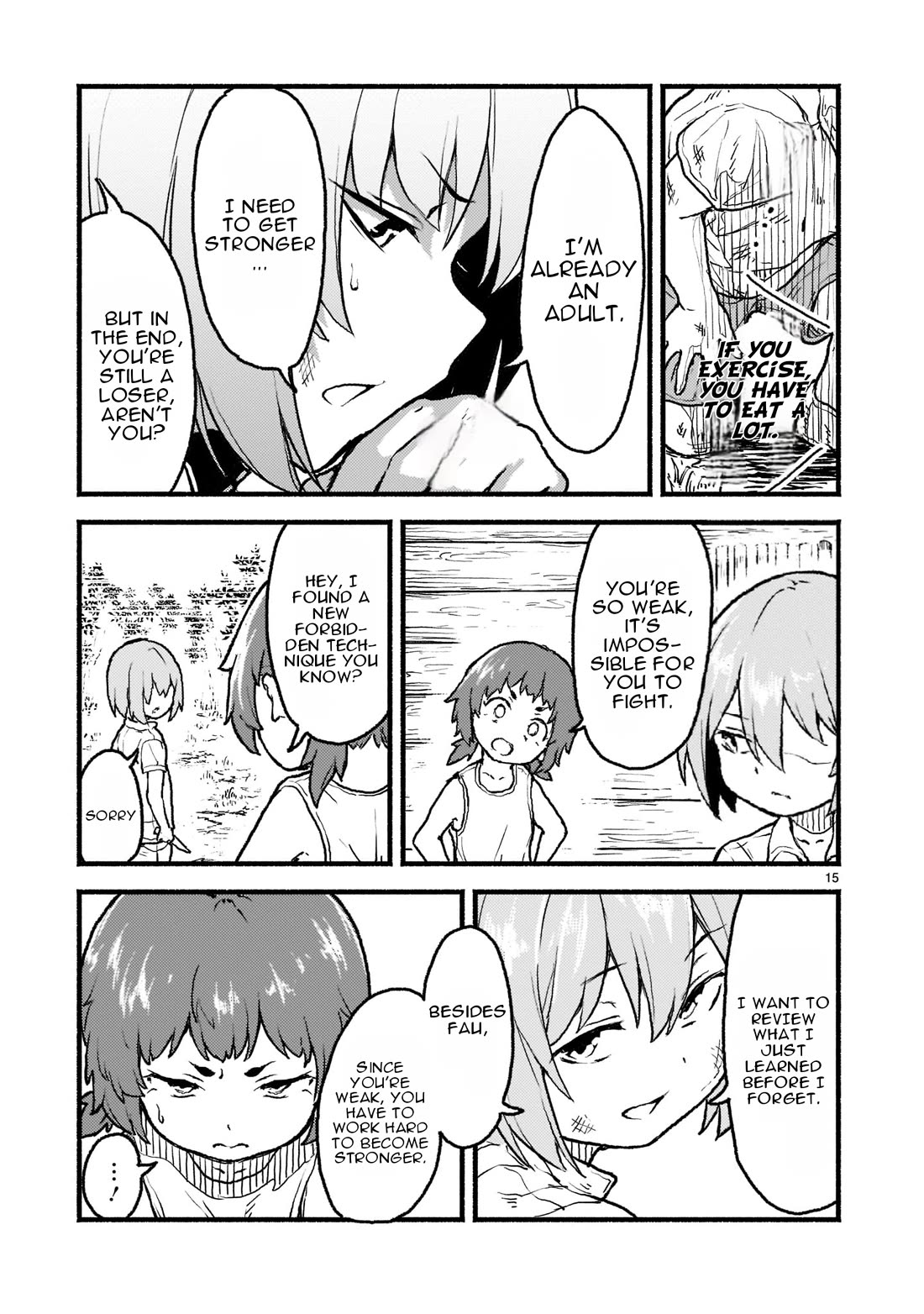 God's Activity in a World Without Gods Chapter 28 page 16 - Chapter 28: A Story About Reaching Puberty in Another World