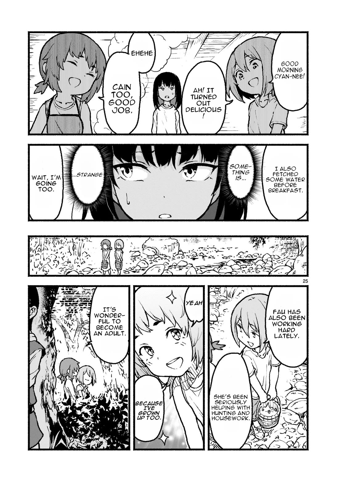God's Activity in a World Without Gods Chapter 28 page 26 - Chapter 28: A Story About Reaching Puberty in Another World