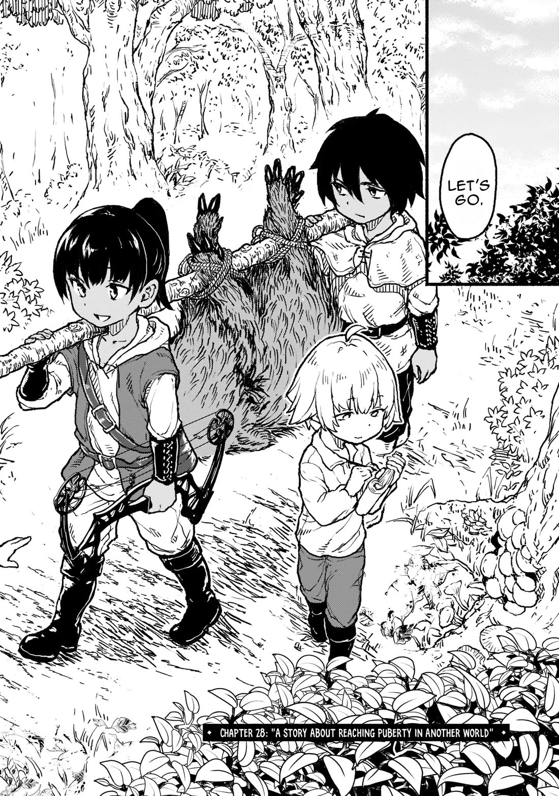 God's Activity in a World Without Gods Chapter 28 page 7 - Chapter 28: A Story About Reaching Puberty in Another World