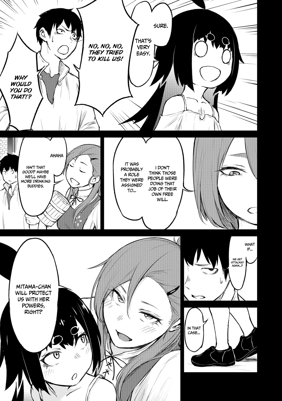 God's Activity in a World Without Gods Chapter 3 page 31 - Chapter 3: A story that attracts followers even in another world.