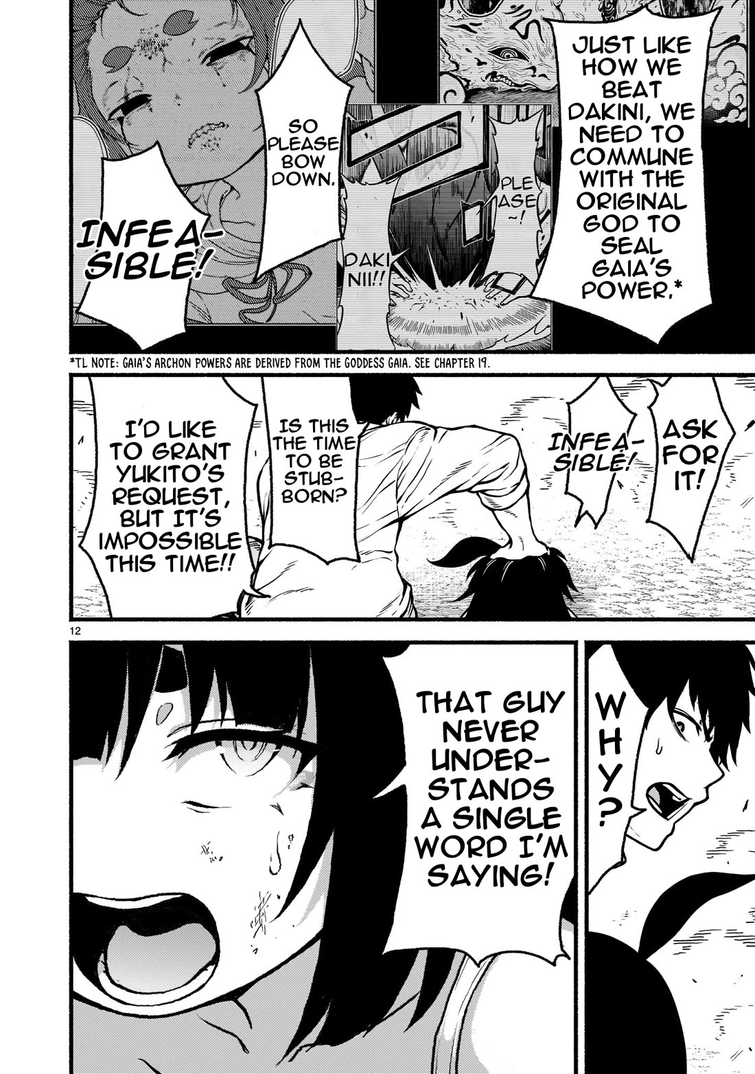 God's Activity in a World Without Gods Chapter 33 page 12 - Chapter 33: The Story of 'I've Become So Amazing♡' In Another World