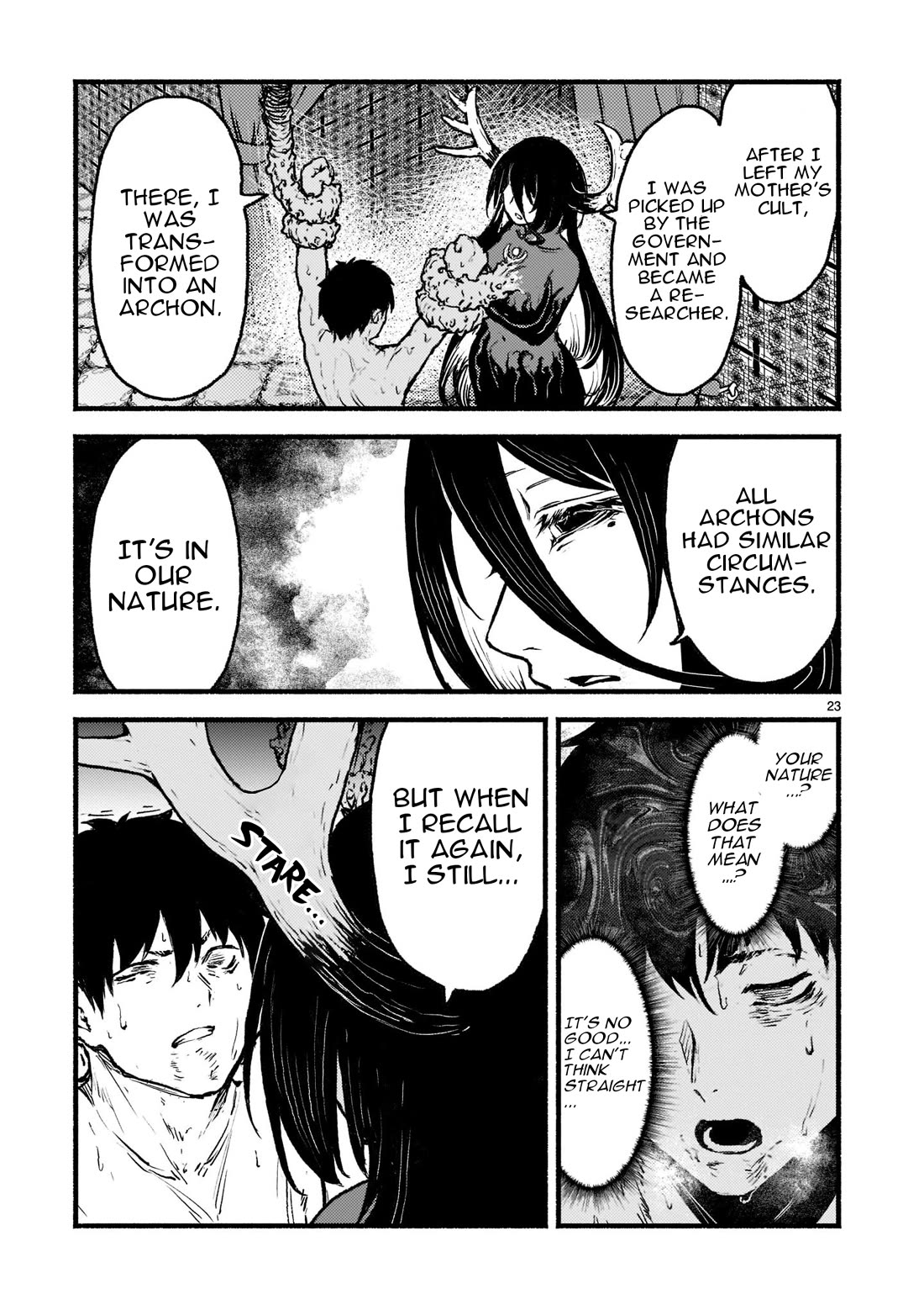 God's Activity in a World Without Gods Chapter 34 page 23 - Chapter 34: The Story Of A Feather Flocking In Another World