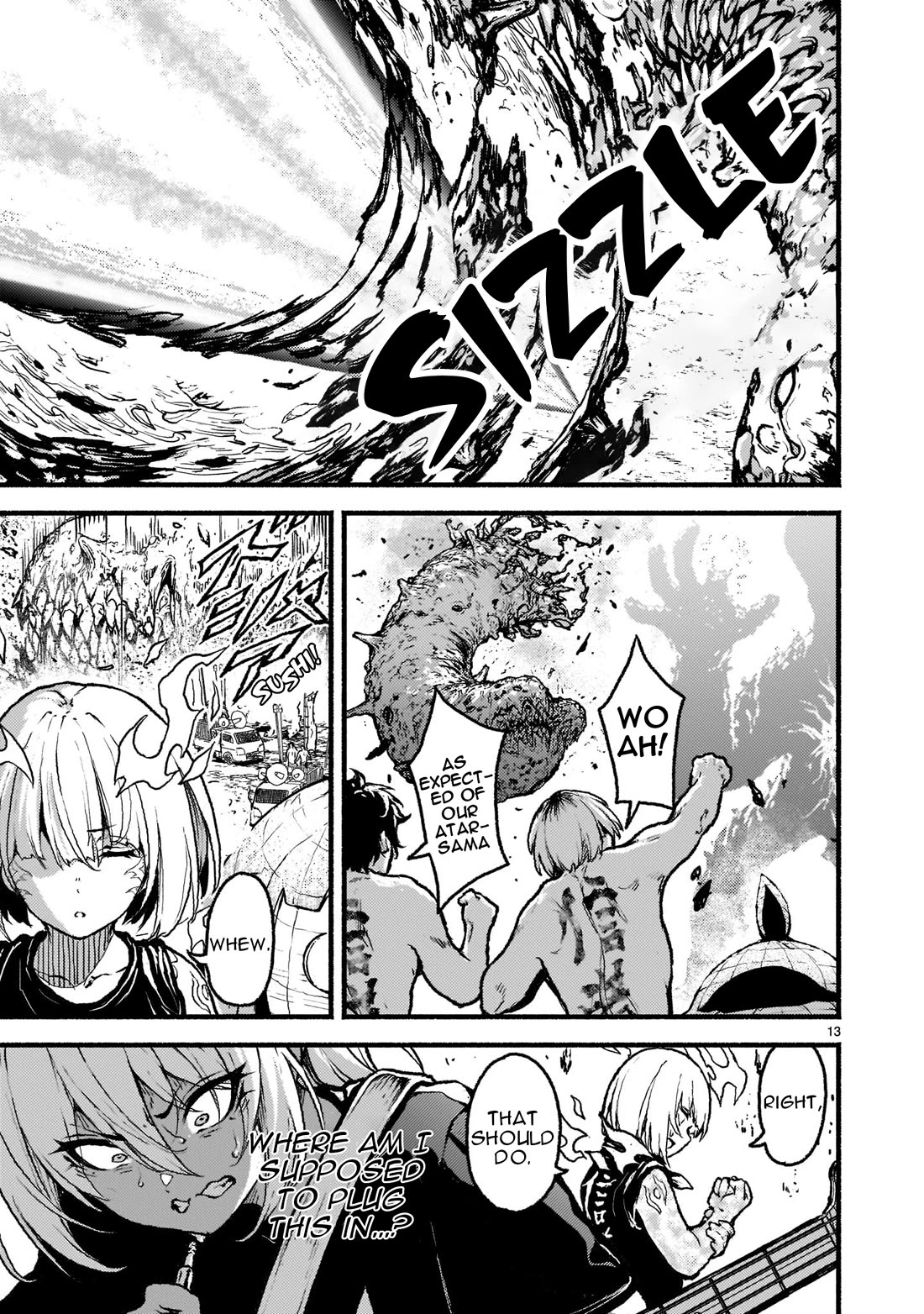 God's Activity in a World Without Gods Chapter 35 page 14 - Chapter 35: The Story of Love and Live Performances In Another World